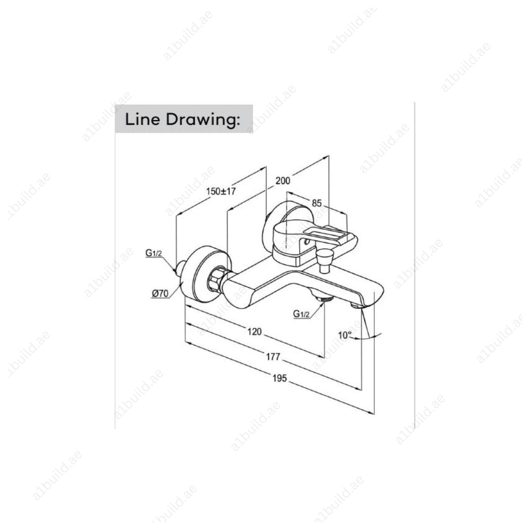 PIVOT Single Lever Bath and Shower Mixer | Durable Chrome Finish