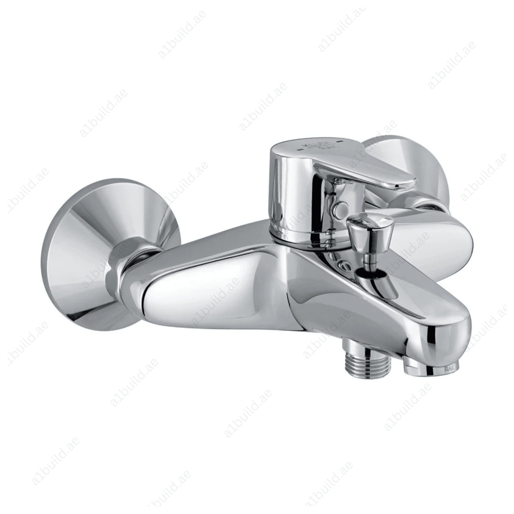 POLARIS Single Lever Bath and Shower Mixer | Chrome Finish with Flow Regulator