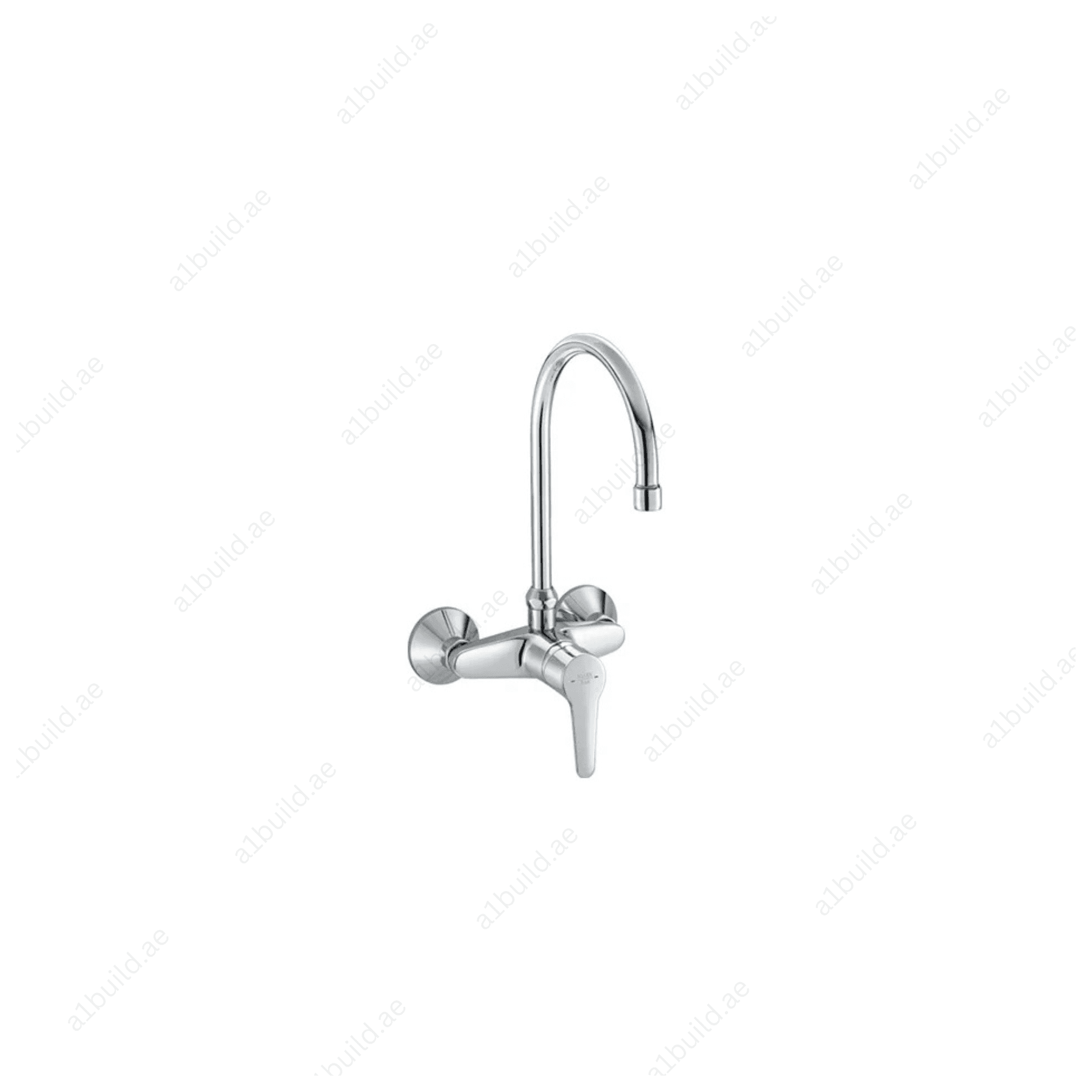 POLARIS Wall-Mounted Single Lever Sink Mixer | Chrome, 3.8 L/min Flow