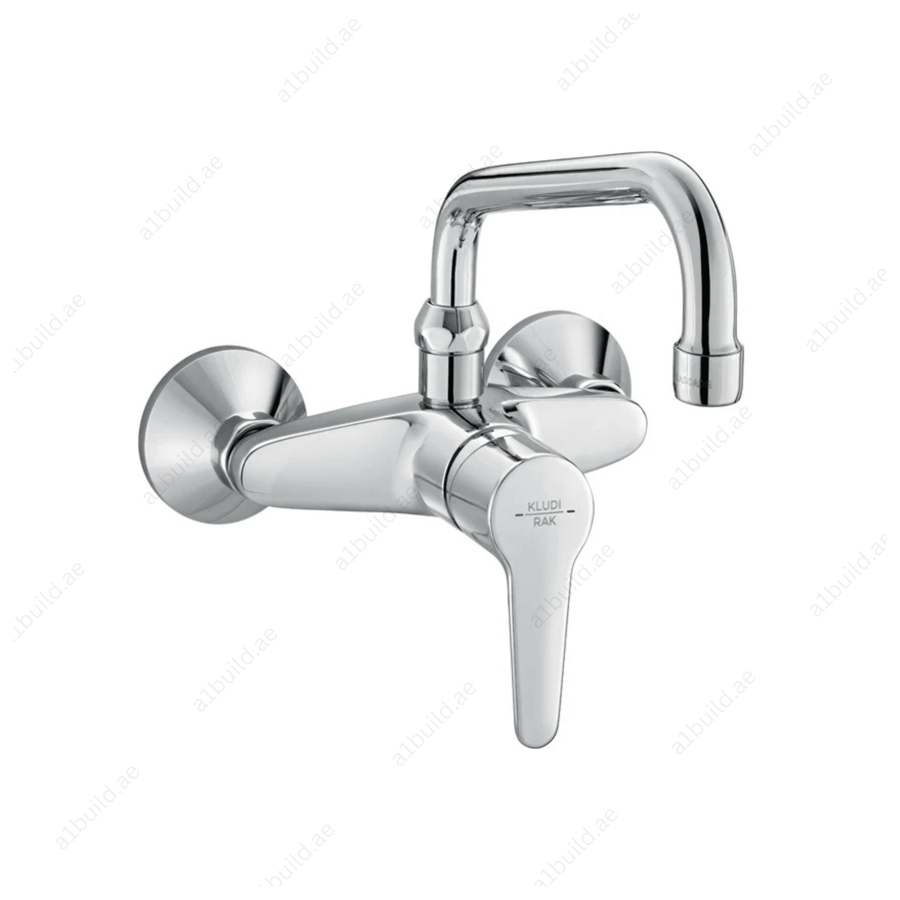 POLARIS Wall-Mounted Single Lever Sink Mixer | Chrome, 3.8 L/min Flow