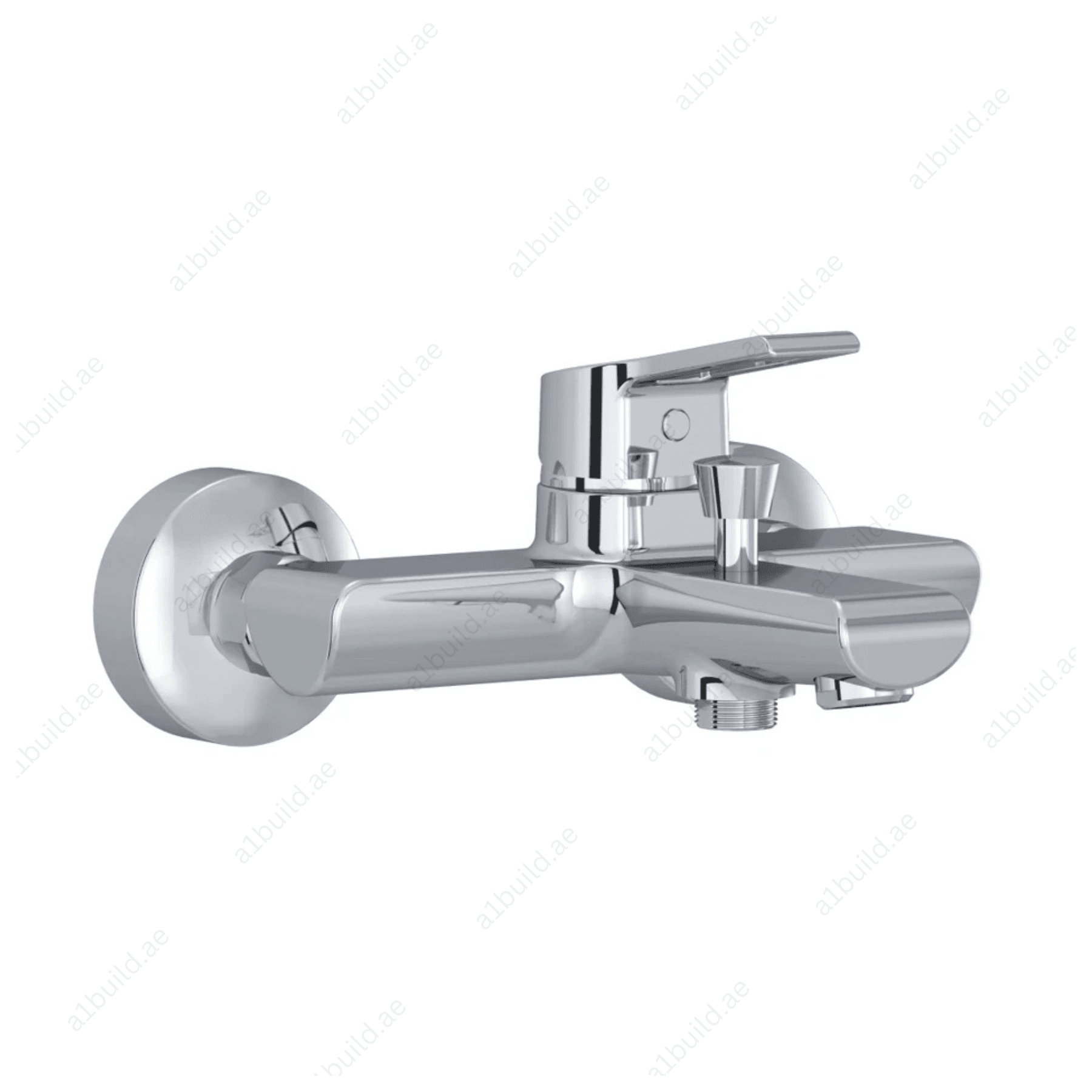 POLO Single Lever Bath & Shower Mixer - Chrome Finish with Diverter