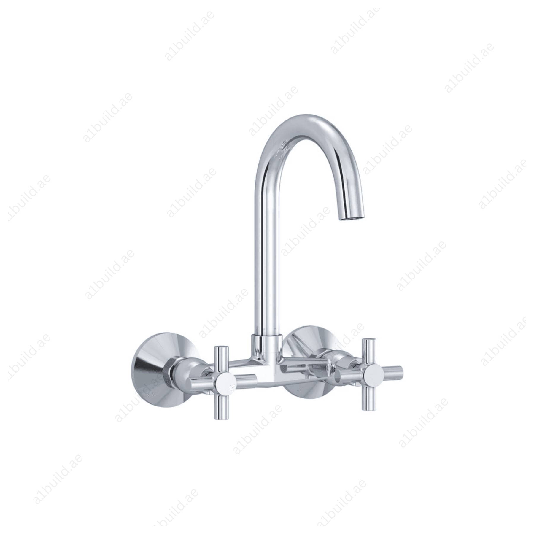 PREMIER X Dual Controlled Wall-Mounted Sink Mixer | Chrome Design