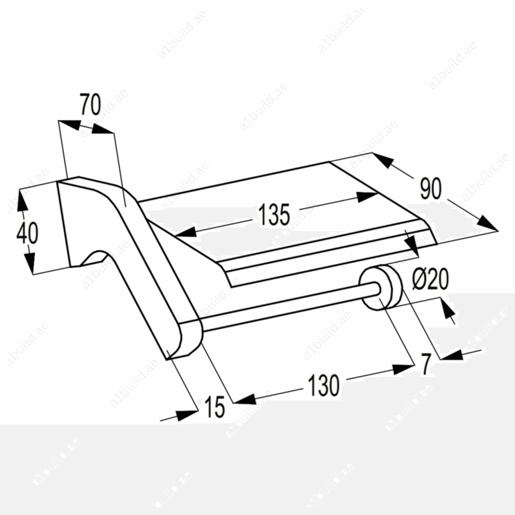 PROFILESTARChromePaperHolderwithAdjustableGuidePlate_3