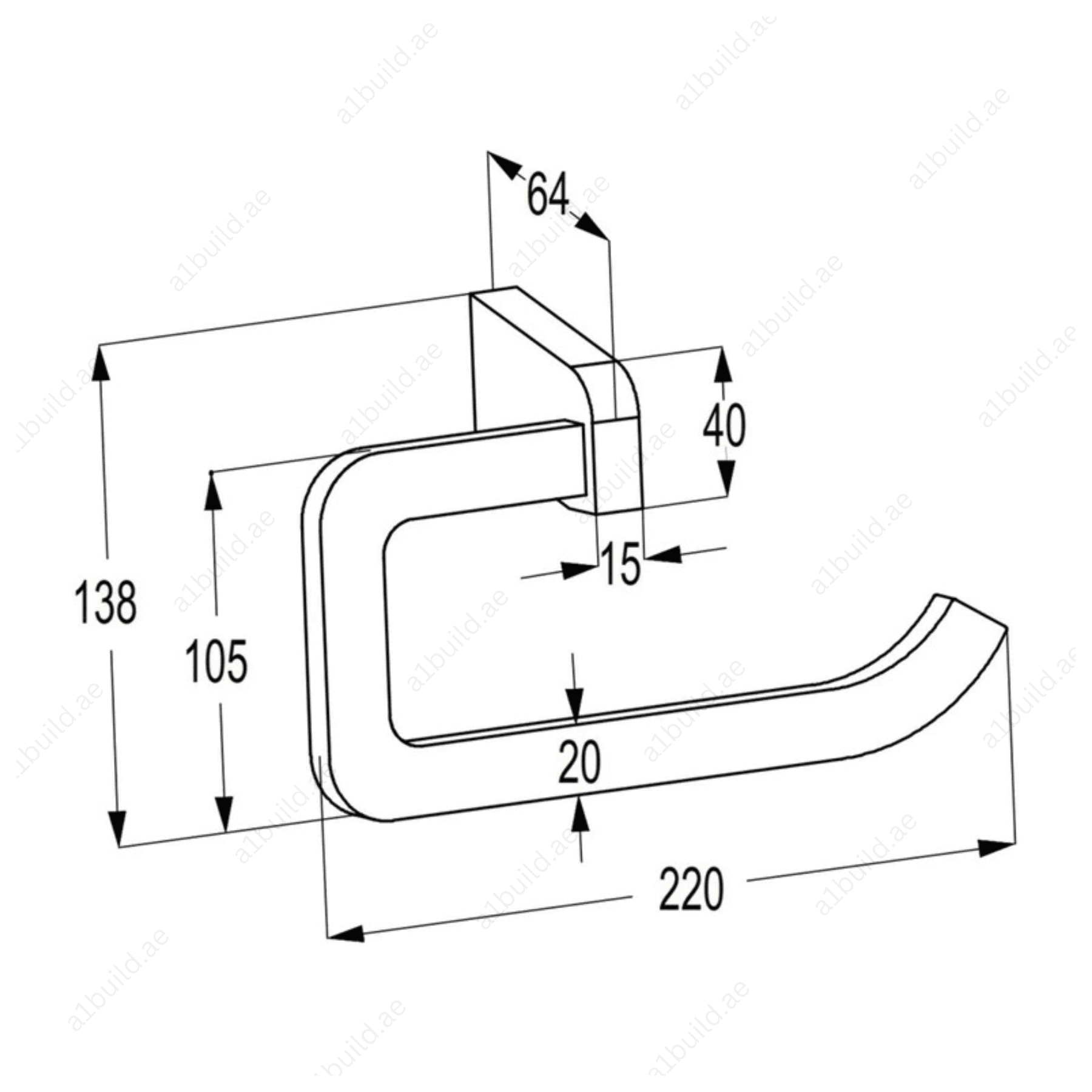 PROFILESTARTowelRing_ChromeFinish_DurableWallFastening_3