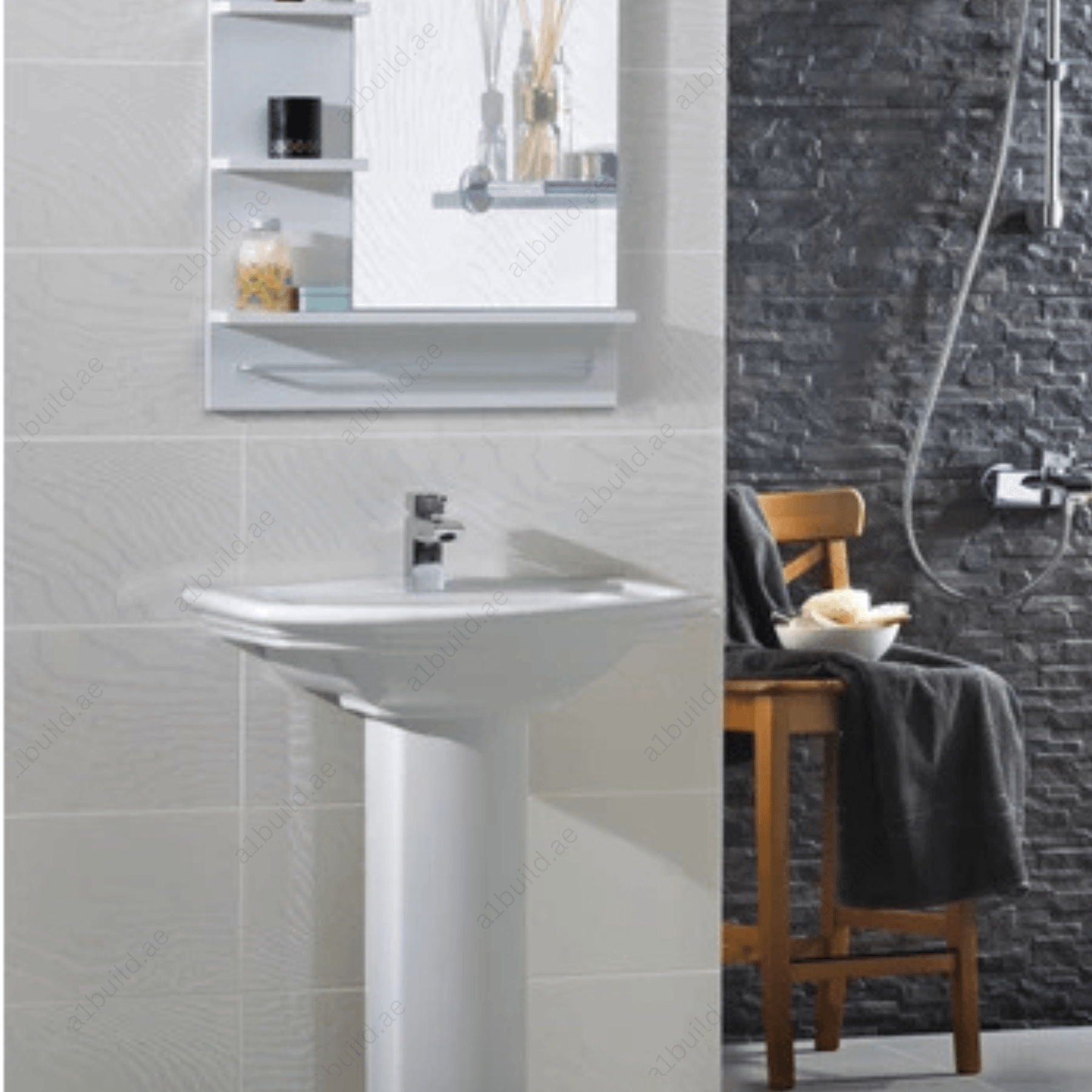 PROFILE Single Lever Basin Mixer – Chrome Finish with Pop-Up Waste