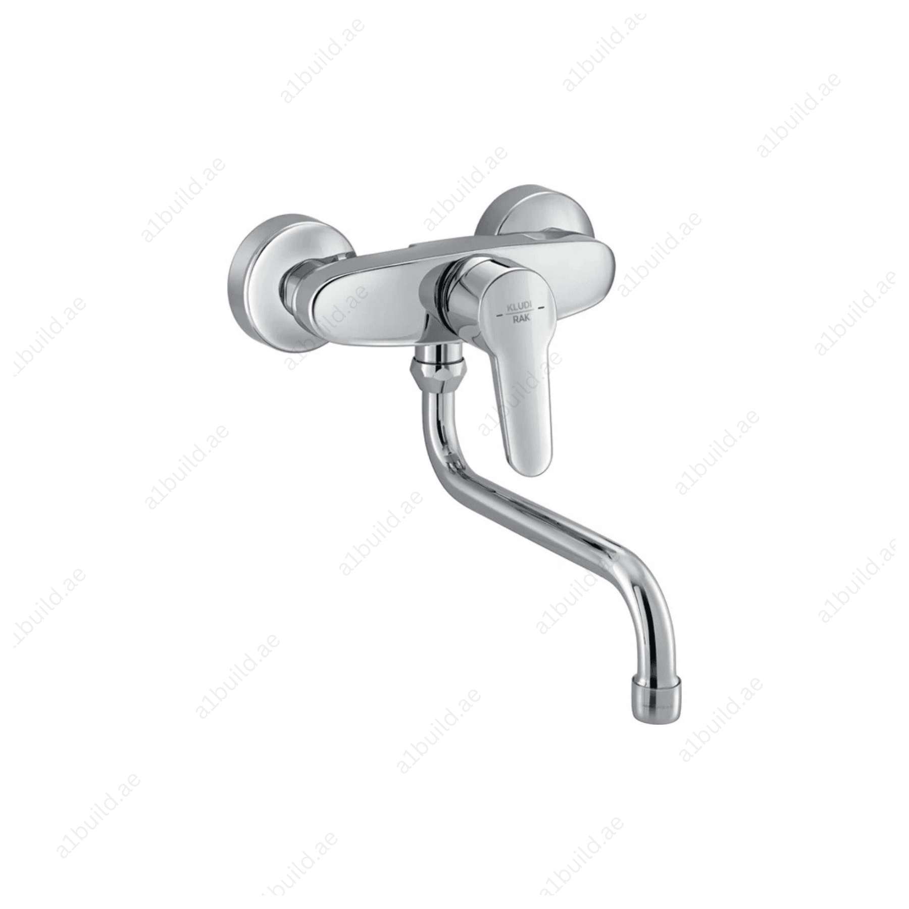 PROJECT Wall-Mounted Single Lever Sink Mixer | Chrome, 3.8 L/min Flow