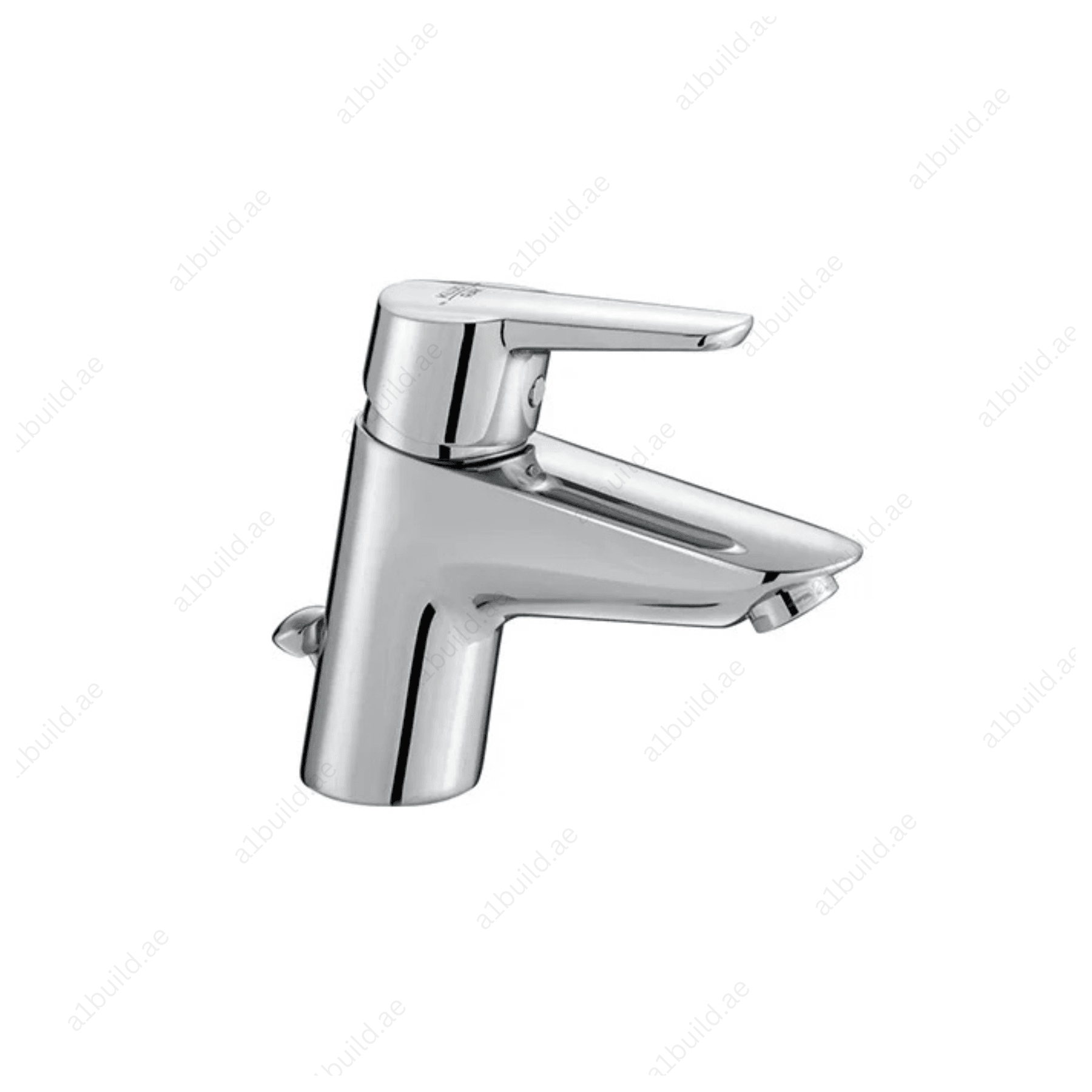 PROJECT Single Lever Basin Mixer – Chrome Finish with Pop-Up Waste