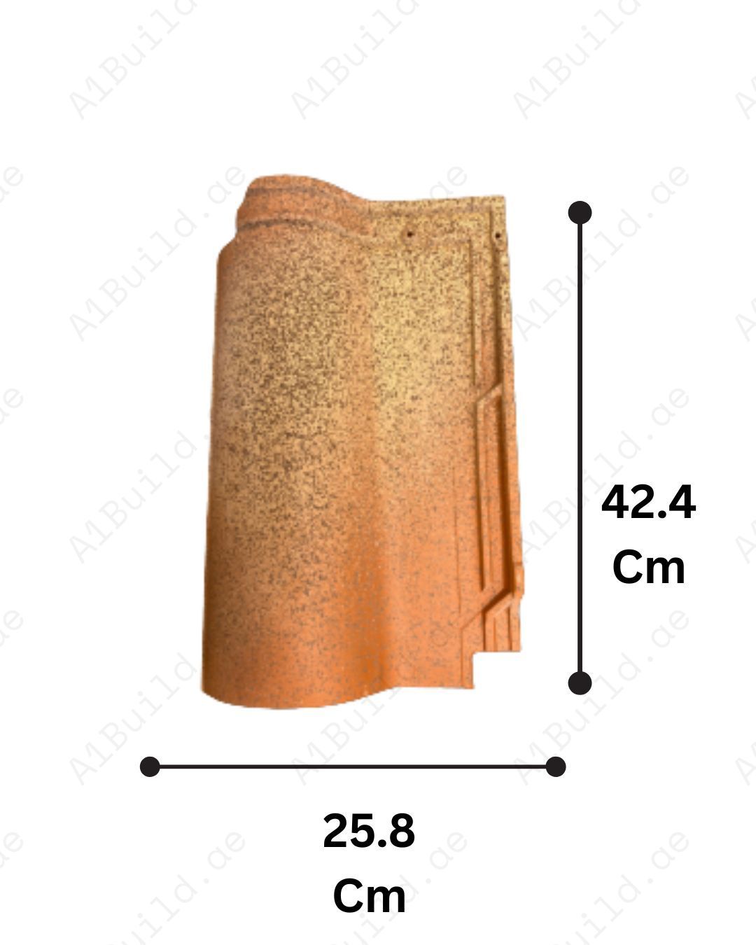 Pays rustic ceramic roof tile — earth-tone blend, long-lasting weather protection, CE-certified with premium architectural appeal.