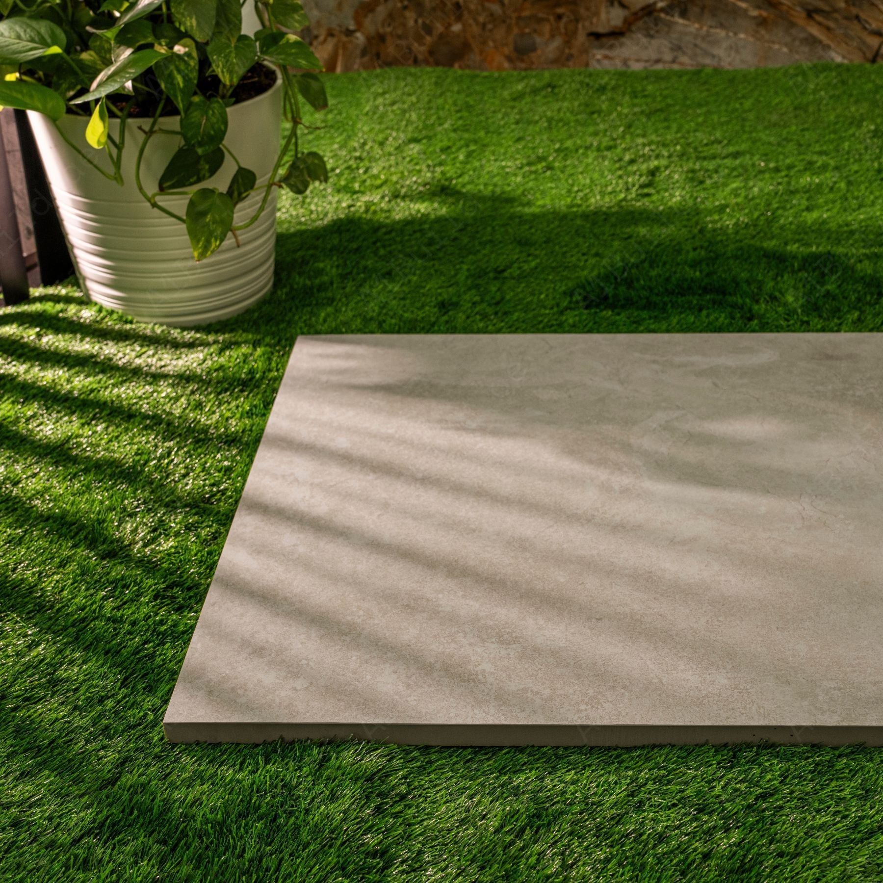 Porcelain Sky matt porcelain tile 60x120x2CM with soft light tone, durable large format surface ideal for modern floors, walls and premium interior spaces.