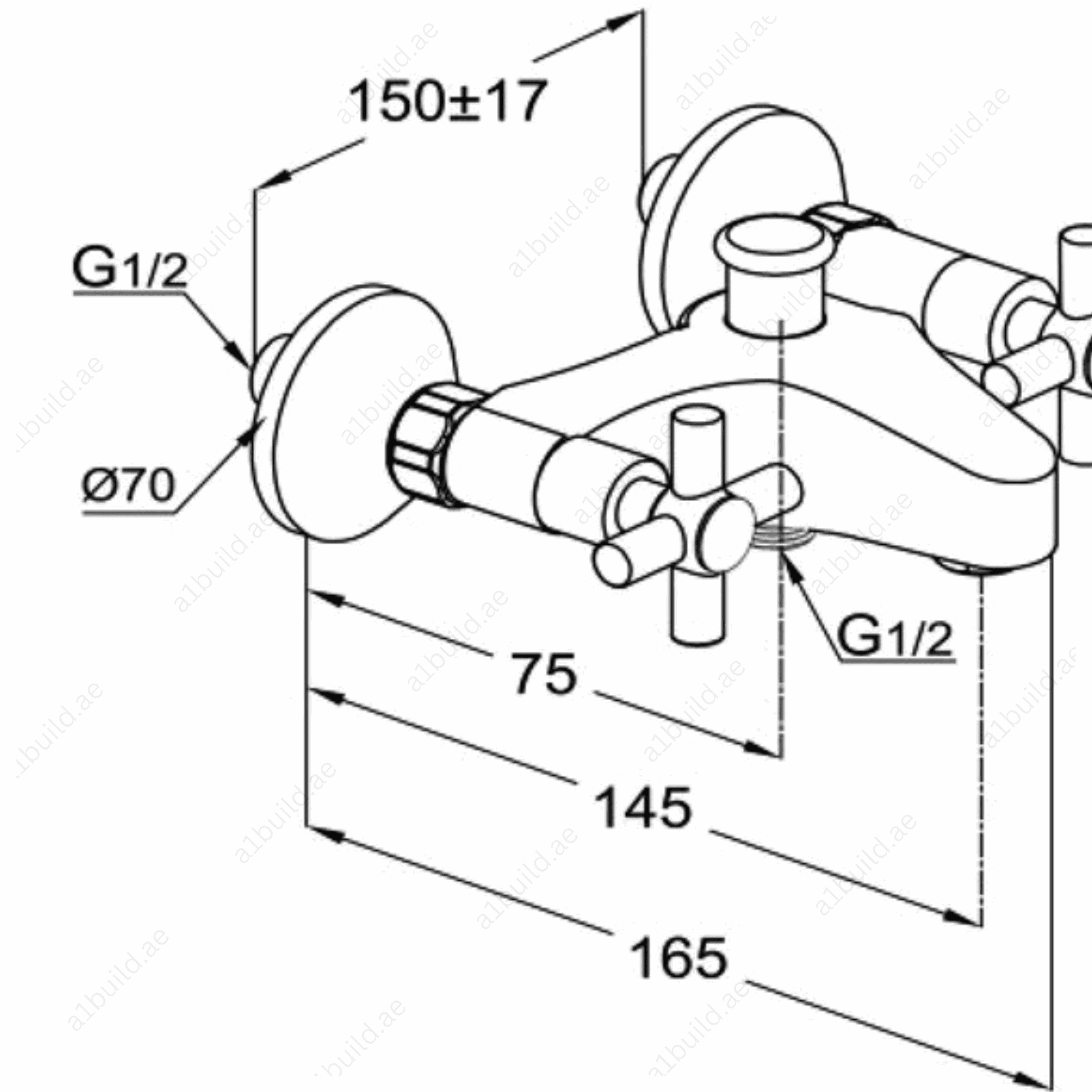 PremierXDualControlledBathandShowerMixerDN15_MetalHandle_3