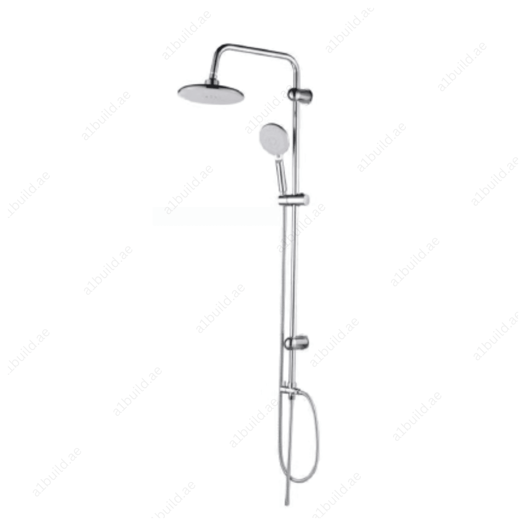 PremiumShowerKitwithAdjustableRailandRainShowerHead_2