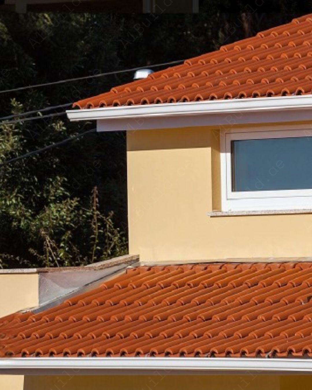 Premium Green Ceramic Roof Tile for stylish, long-lasting roofing. UV & weather-resistant, low water absorption. Perfect for modern homes.