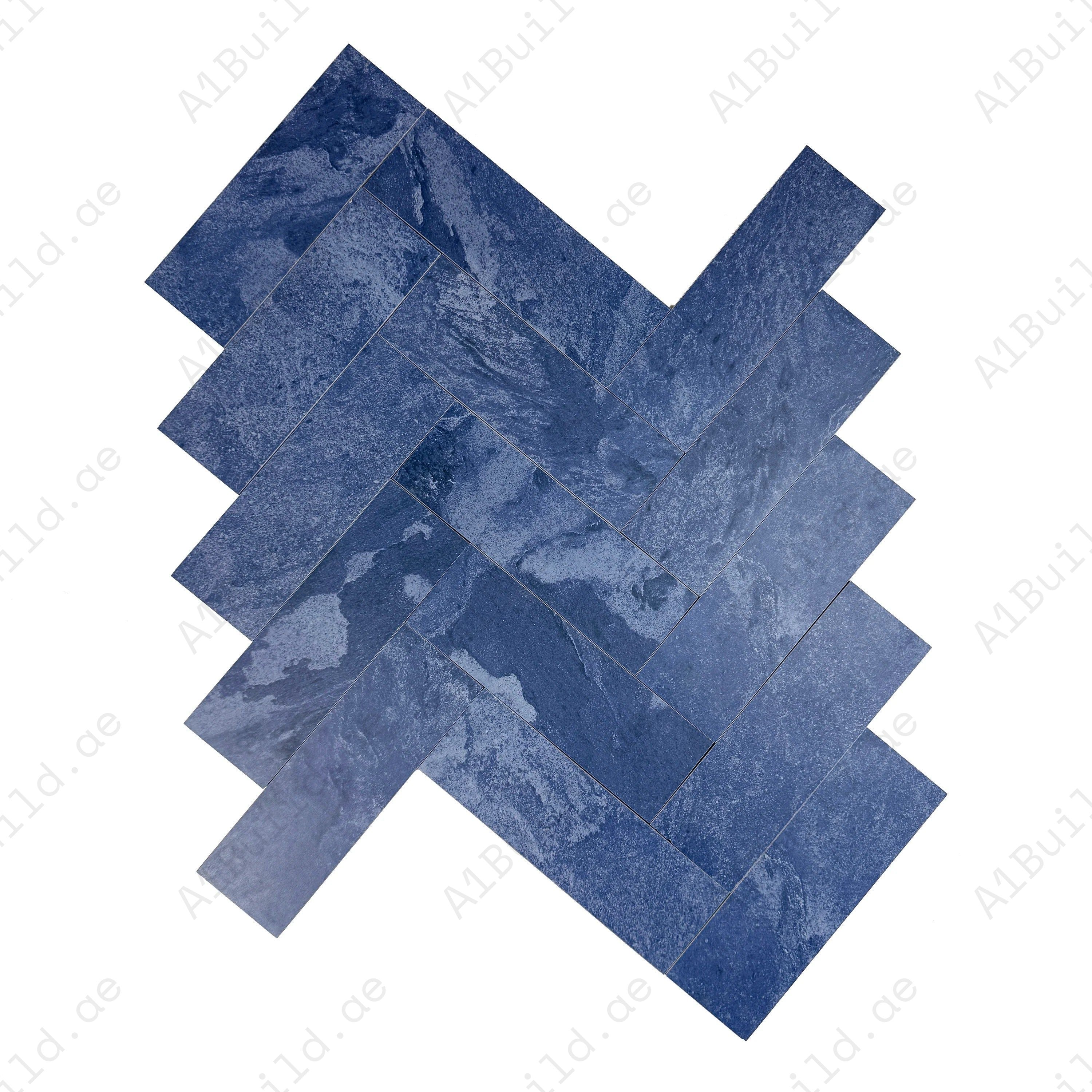Premium Sukabumi Blue Pattern Porcelain Tile for pools, spas & water features. Durable, slip-resistant, UV-stable, and eco-friendly for lasting style.