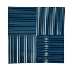 Premium navy blue glossy ceramic tile for walls, floors, and backsplashes. Durable, water-resistant, and easy to maintain—ideal for kitchens, bathrooms, and pools.