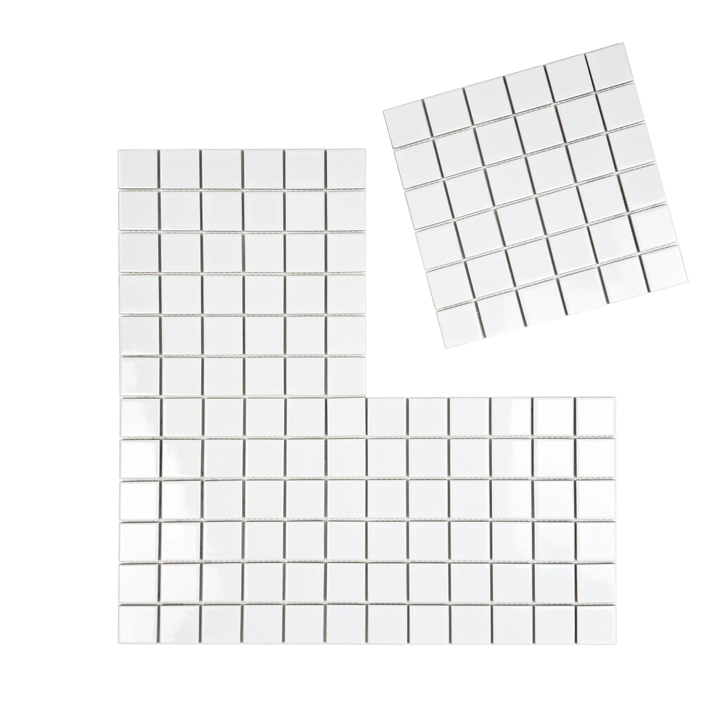 Premium white glossy porcelain mosaic tiles for pools, spas & water features. Durable, safe, eco-friendly design ideal for Dubai homes & commercial spaces.