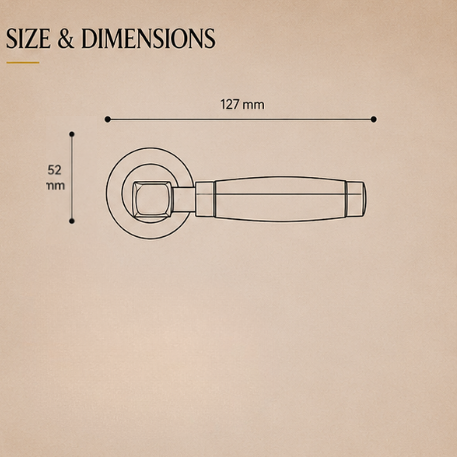 RH.9099 premium zinc alloy door handle in Satin Nickel Chrome Plated finish. Luxury architectural hardware for modern homes, hotels, offices, and interiors.