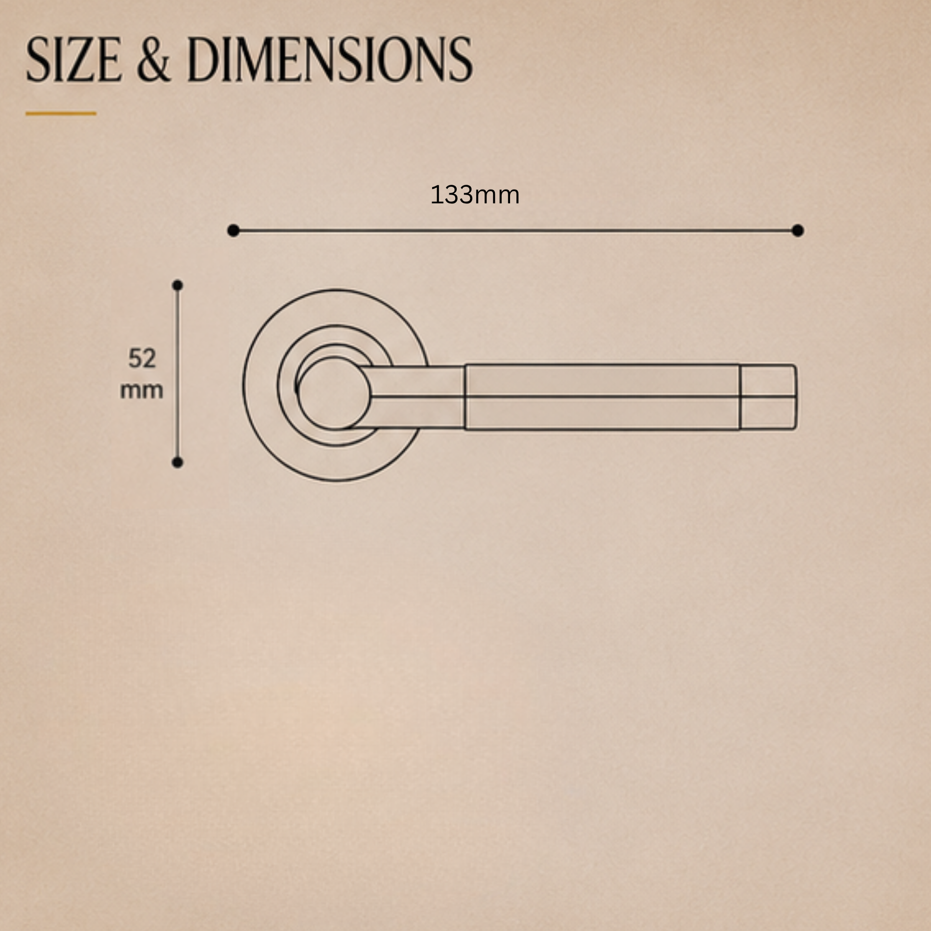 RH.9101 premium zinc alloy door handle in Satin Nickel Chrome Plated finish. Luxury architectural hardware for modern homes, hotels, offices, and interiors.