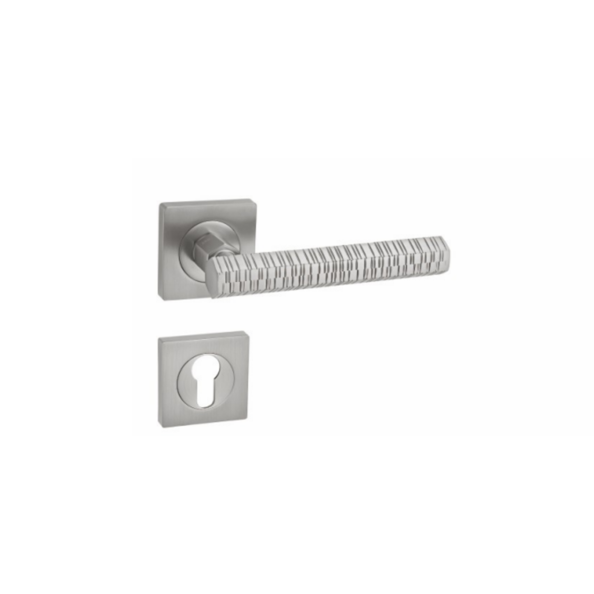 RH.9682 luxury zinc alloy door handle in Black, Satin Nickel and Antique Brass and  PVD. Premium durable modern architectural hardware for interiors.