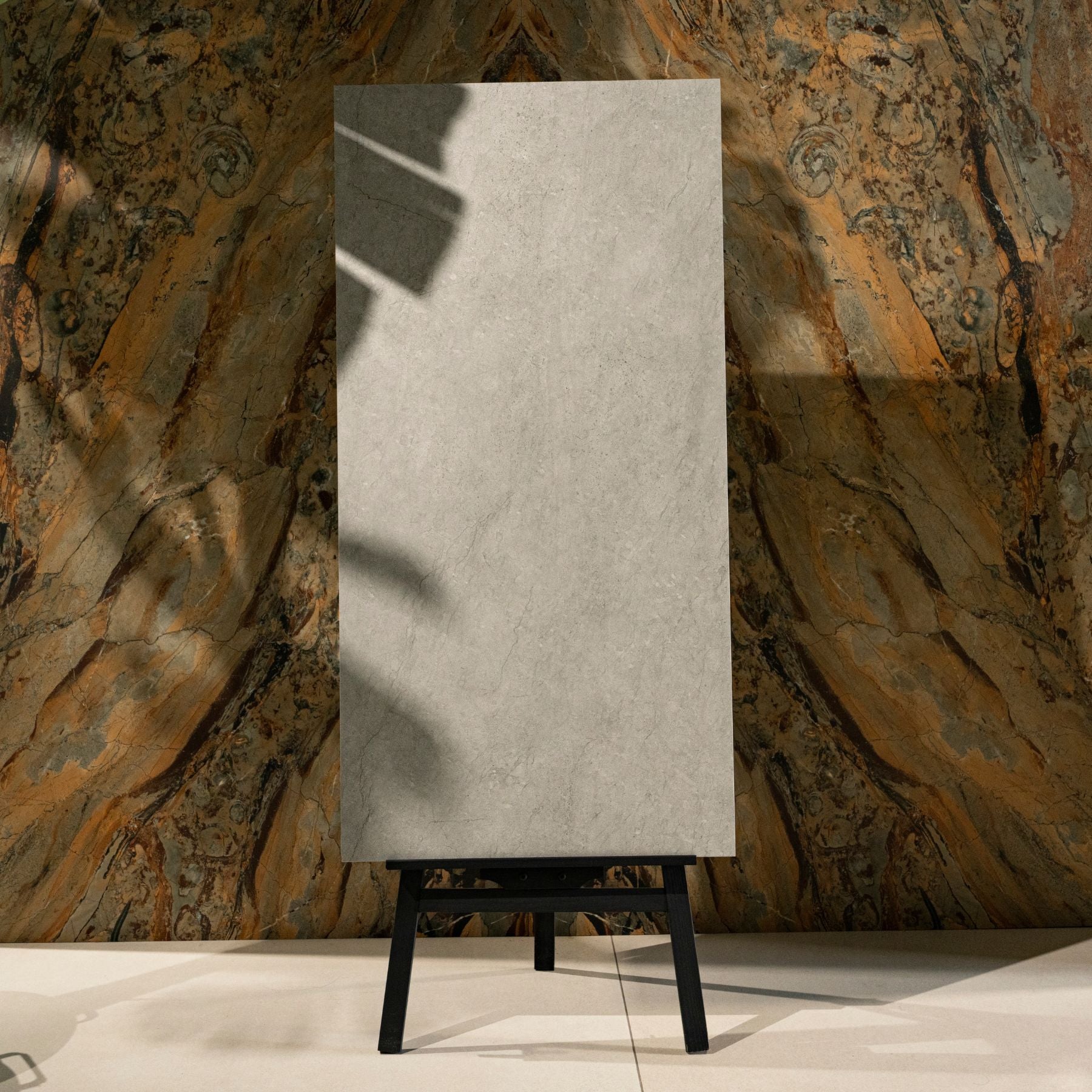 Raxsnow porcelain tile 60×120cm features a soft white stone finish with durable porcelain strength, ideal for elegant floors and walls.