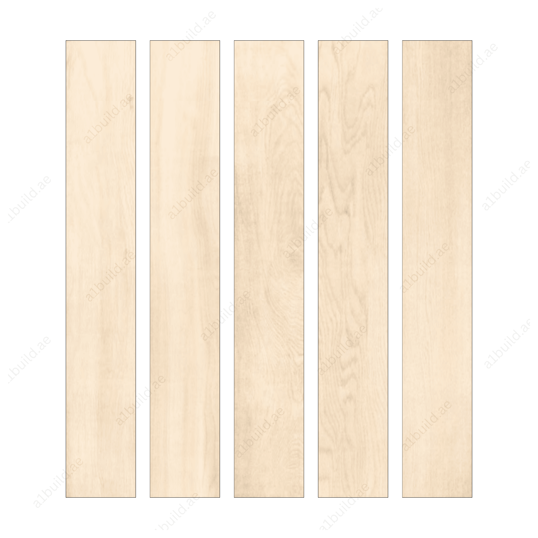 Rivera Ivory (20X120cm Matt Finish Parquet Porcelain Indoor, Floor Tiles)