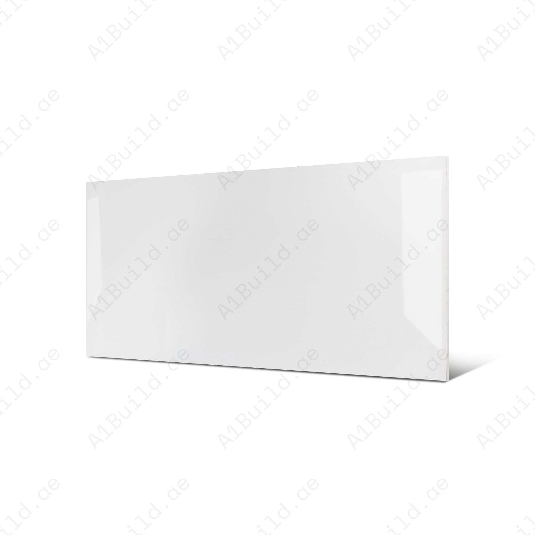 Robinson White 80x160cm glossy porcelain tile, 09mm thick with a refined white finish. Sleek and durable, perfect for bright and modern interiors.