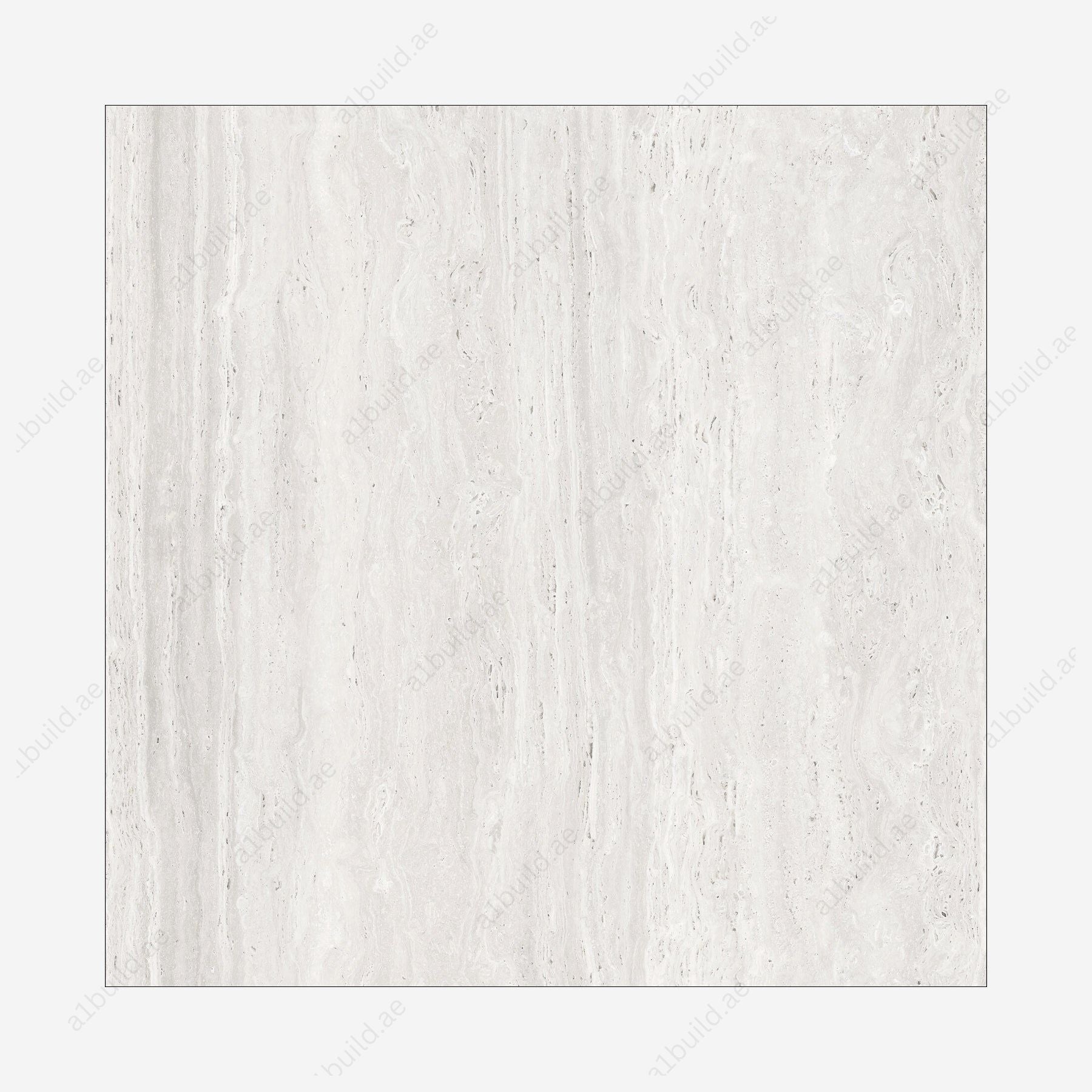 Roma Travertine Bianco (120X120cm 09mm Random Carving Matt Porcelain Tiles for Indoor Spaces)