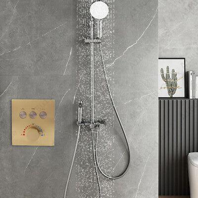 Round Rain Shower Head 250 mm – Premium Chrome, Hesanit 100% Made in Germany