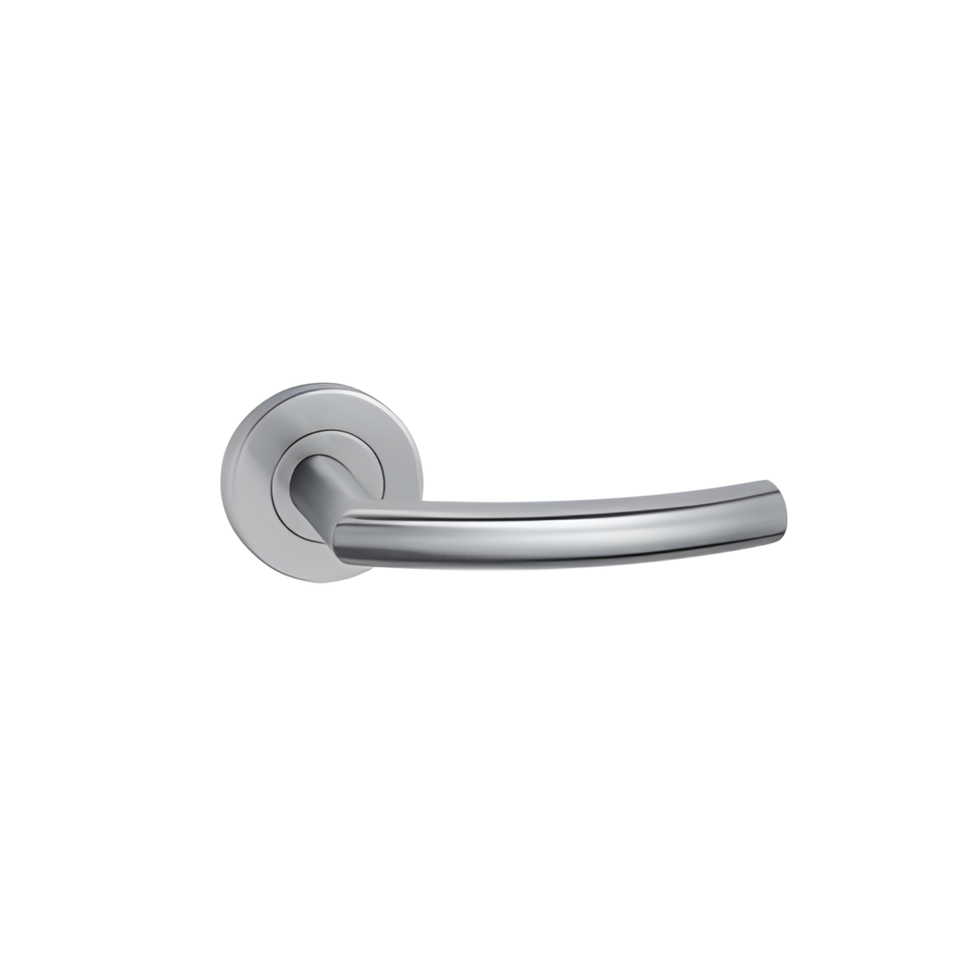 SRH.08 premium stainless steel door lock handle with a brushed finish. A perfect choice for luxury homes, hotels, offices, and contemporary interior spaces.