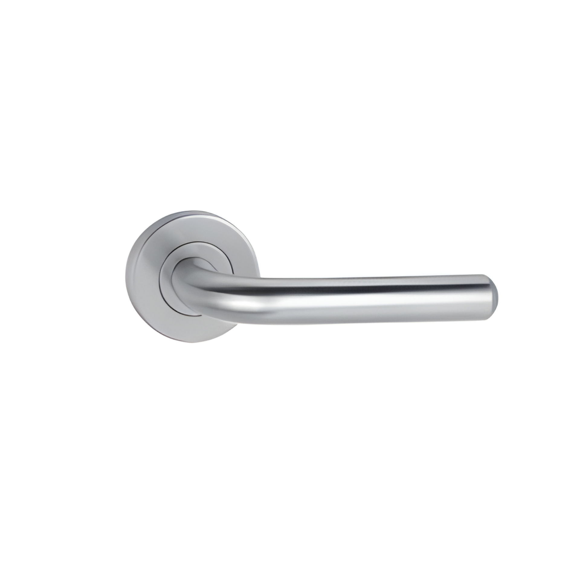 SRH.09 premium stainless steel door handle with a refined brushed finish. Designed for luxury homes, hotels, offices, and stylish modern interiors.