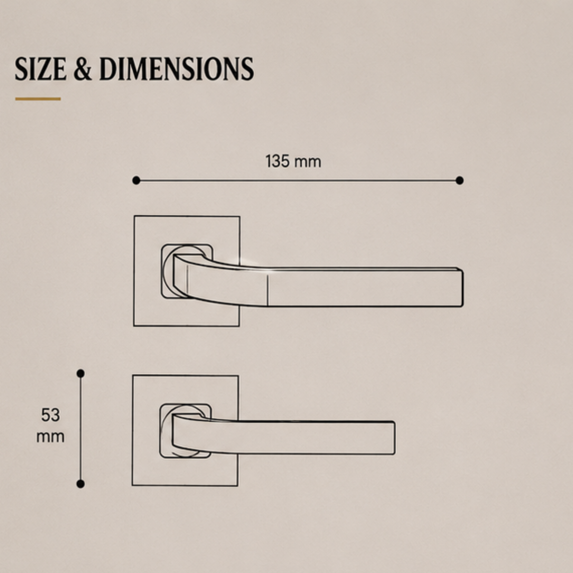 SRH.17.F premium stainless steel door handle with a refined brushed finish. Designed for luxury homes, hotels, offices, and elegant contemporary interior spaces.
