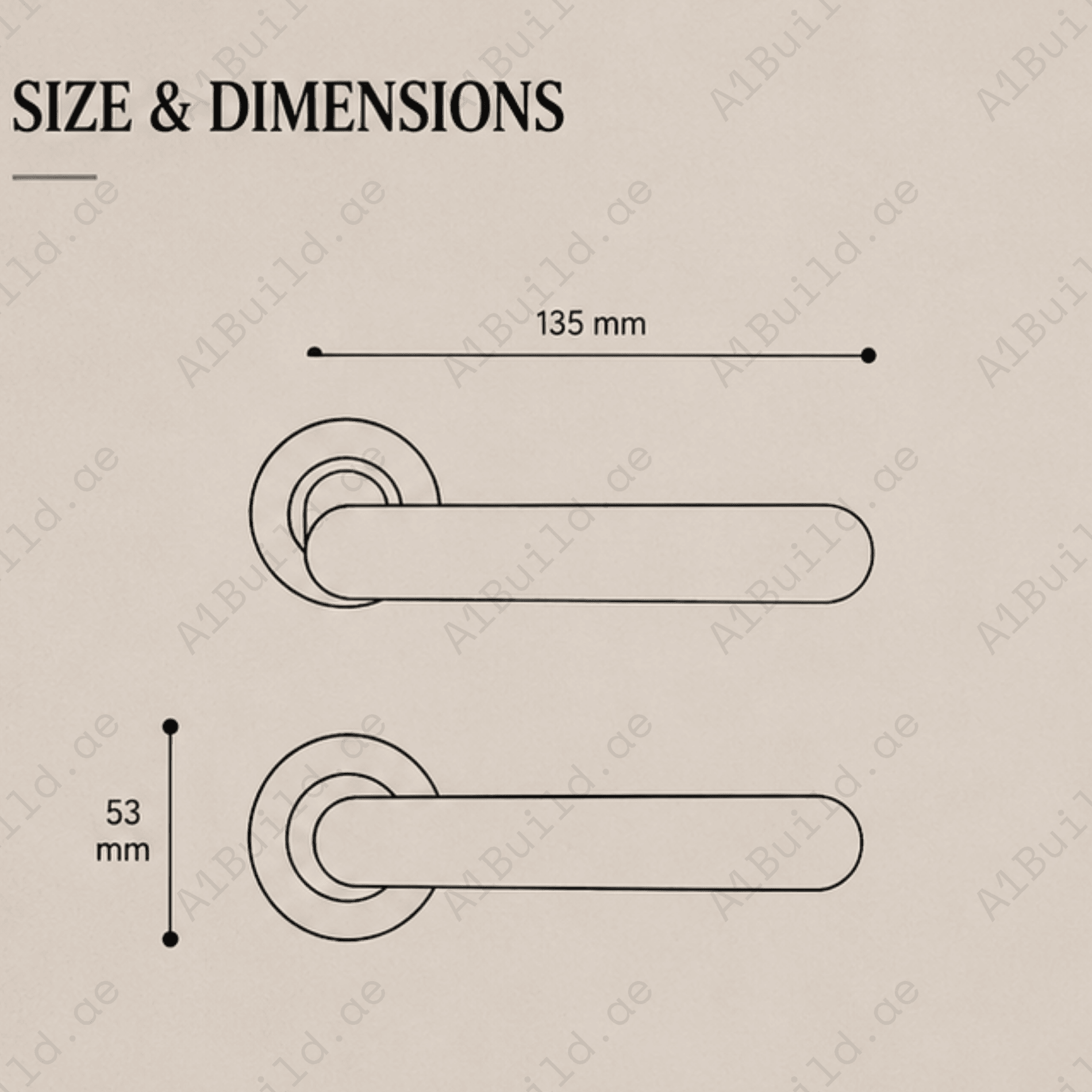 SRH.207 premium stainless steel door handle with a sleek brushed finish. Perfect for luxury homes, hotels, offices, and stylish contemporary interior spaces.