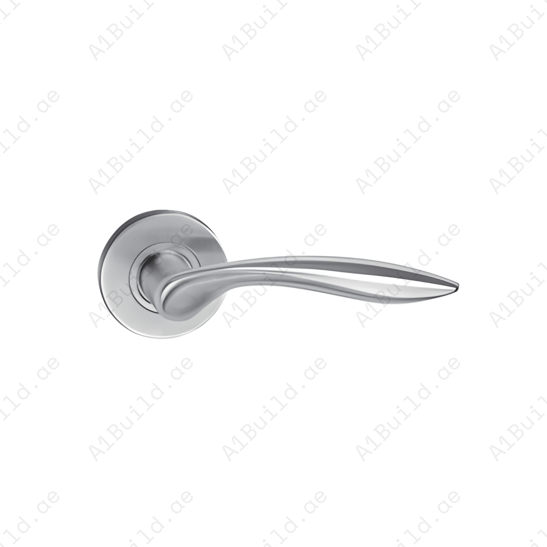 SRH.208 premium stainless steel door handle with a brushed finish. Designed for luxury homes, hotels, offices, and elegant modern interior spaces.