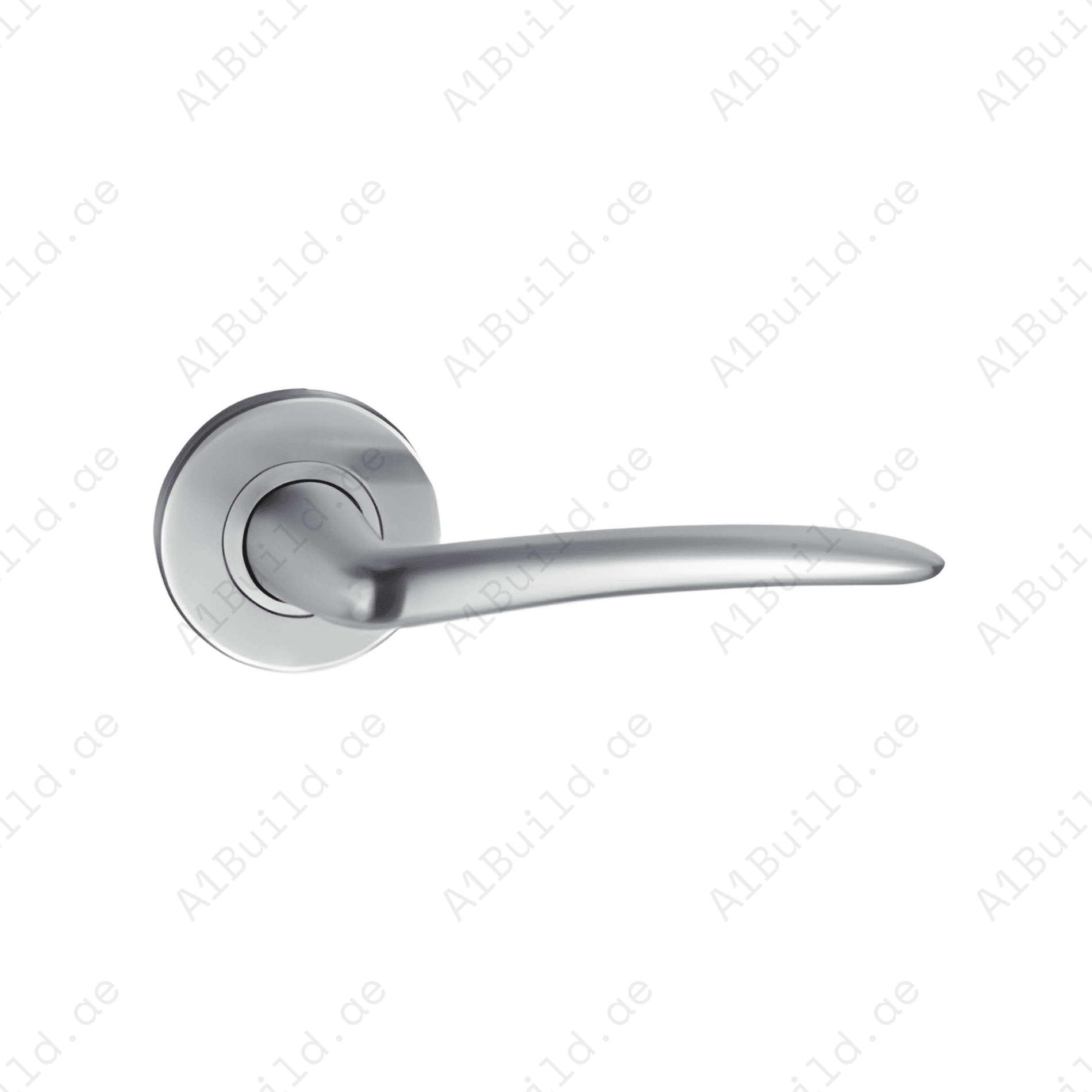 SRH.212 premium stainless steel door handle with a brushed finish. Designed for luxury homes, hotels, offices, and stylish contemporary interior spaces.