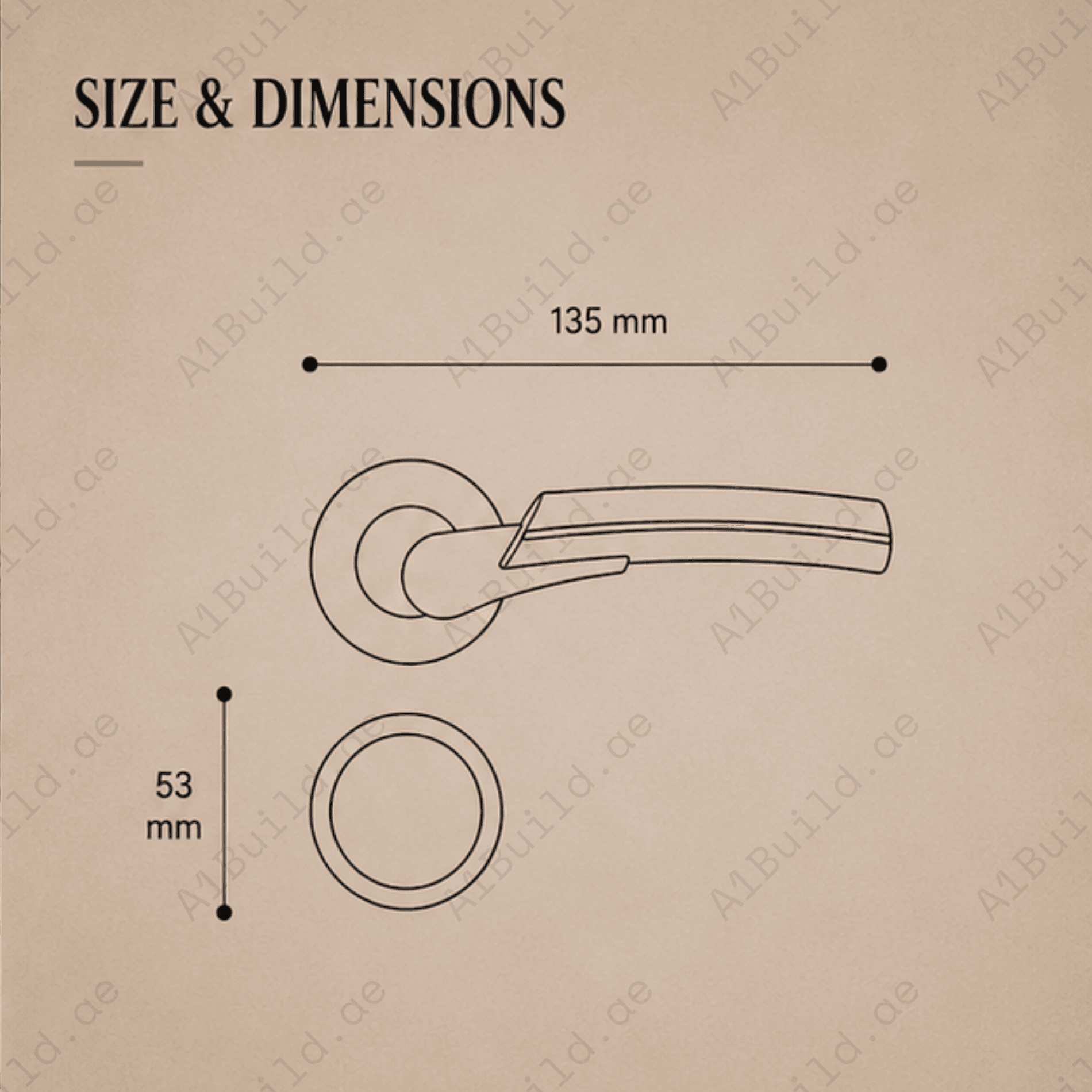 SRH.220 premium stainless steel door handle with a refined brushed finish. Perfect for luxury homes, hotels, offices, and modern interior spaces.