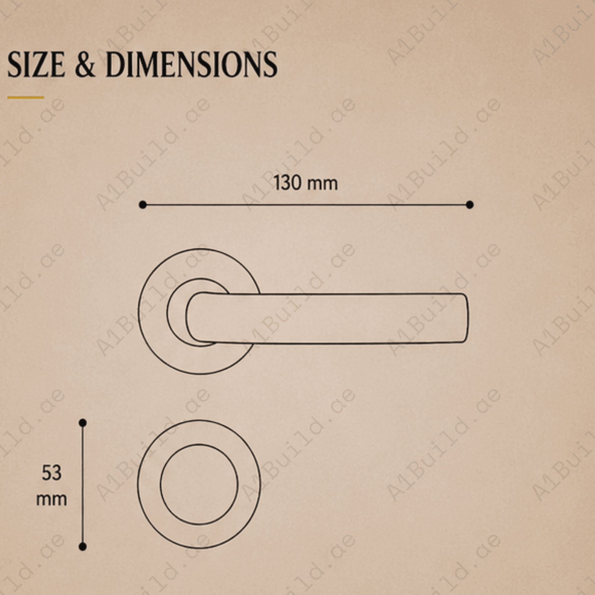 SRH.230 premium stainless steel door handle with a refined brushed finish. Perfect for luxury homes, hotels, offices, and modern interior spaces.