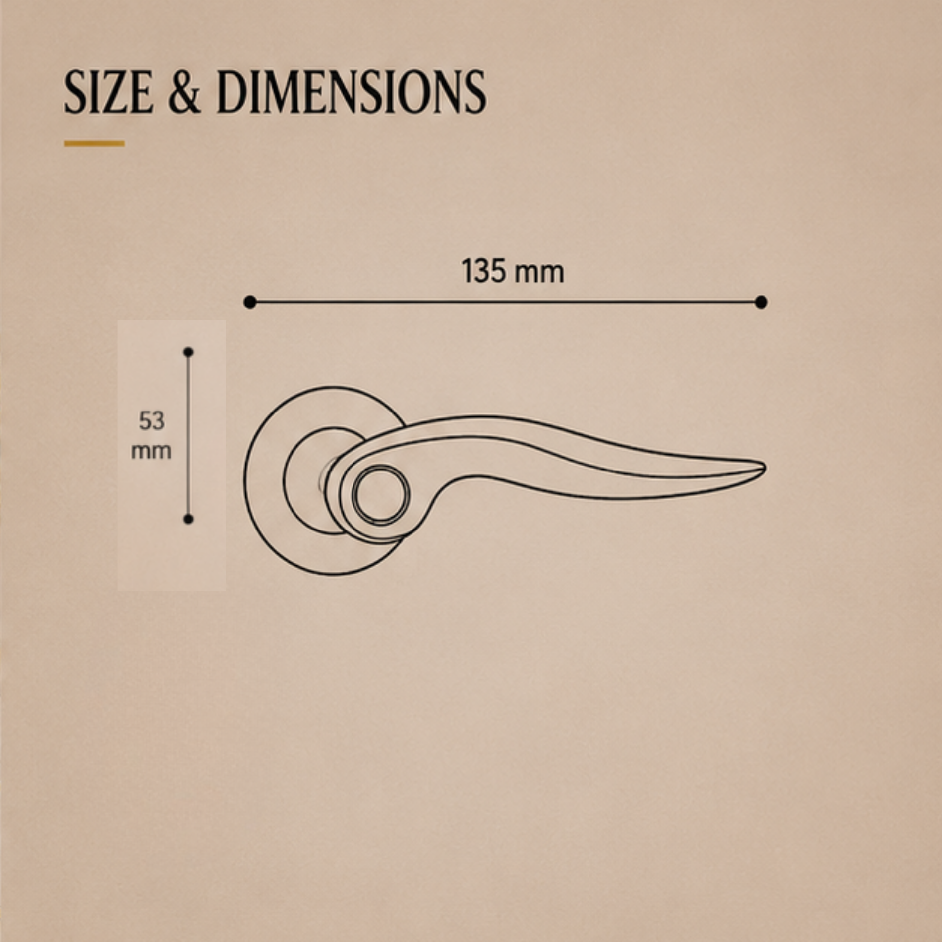 SRH.241.HO premium stainless steel door handle with a sleek brushed finish. Designed for luxury homes, hotels, offices, and contemporary interior spaces.