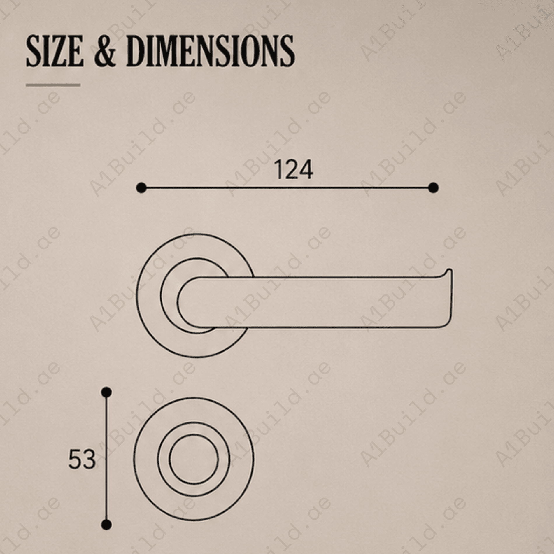SRH.243 premium stainless steel door handle with a sleek brushed finish. Perfect for luxury homes, hotels, offices, and contemporary interior spaces.