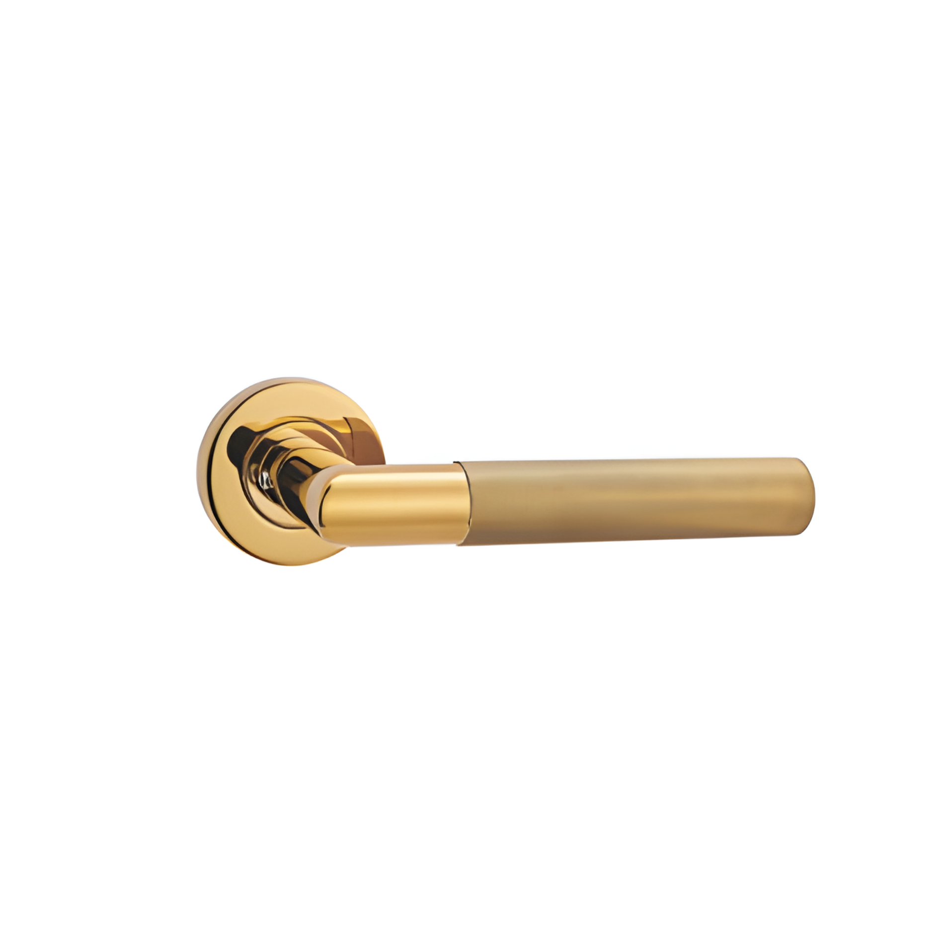 SRH.301 premium stainless steel door lock handle with SPVD finish. Durable PVD-coated architectural hardware for homes, hotels, offices, and commercial interiors.