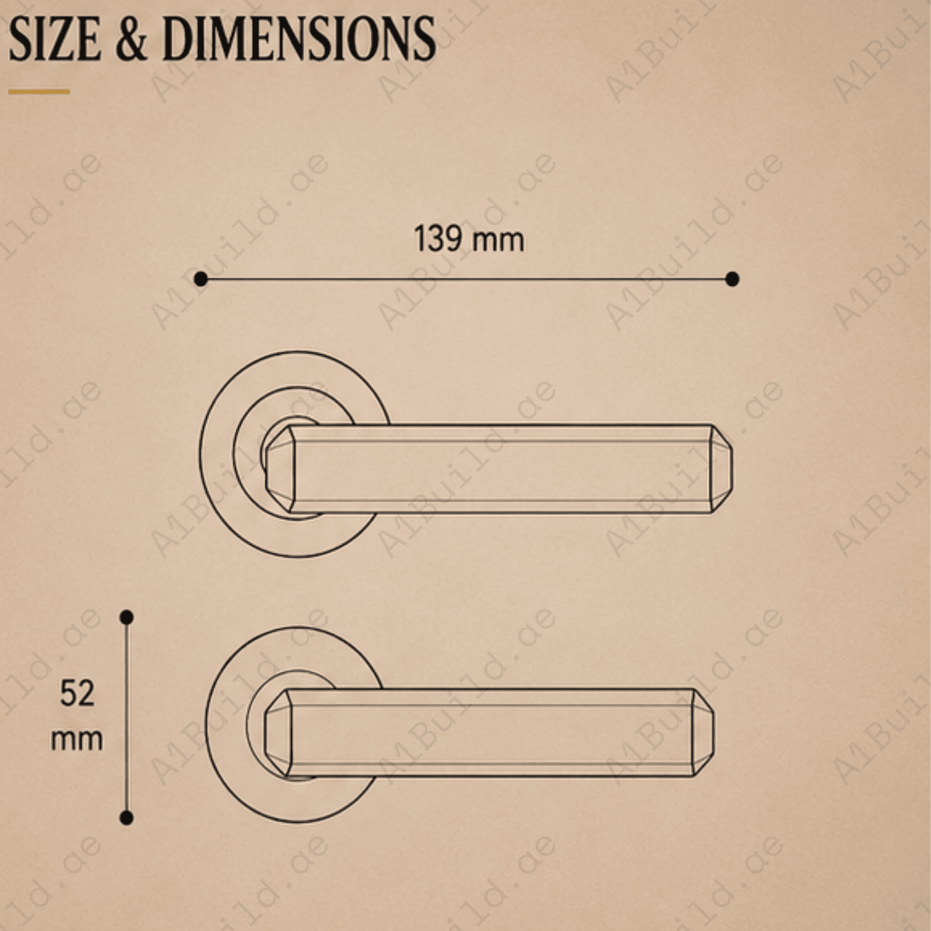 SRH.322 premium stainless steel door handle with a sleek brushed finish. Perfect for luxury homes, hotels, offices, and contemporary interior spaces.