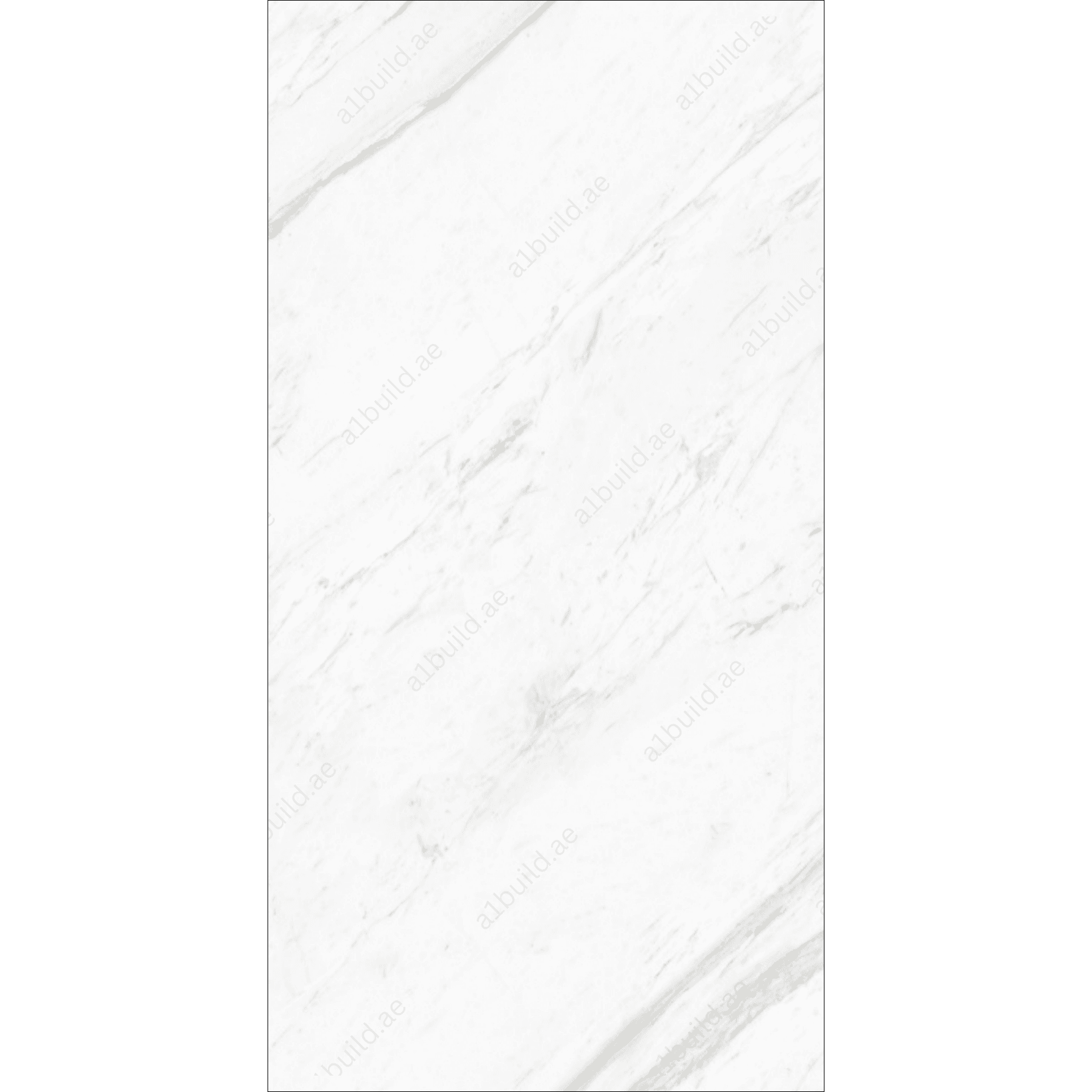 Statuario Platina High Gloss Porcelain Slabs | 120x240cm Light Grey Tiles for Walls & Floors