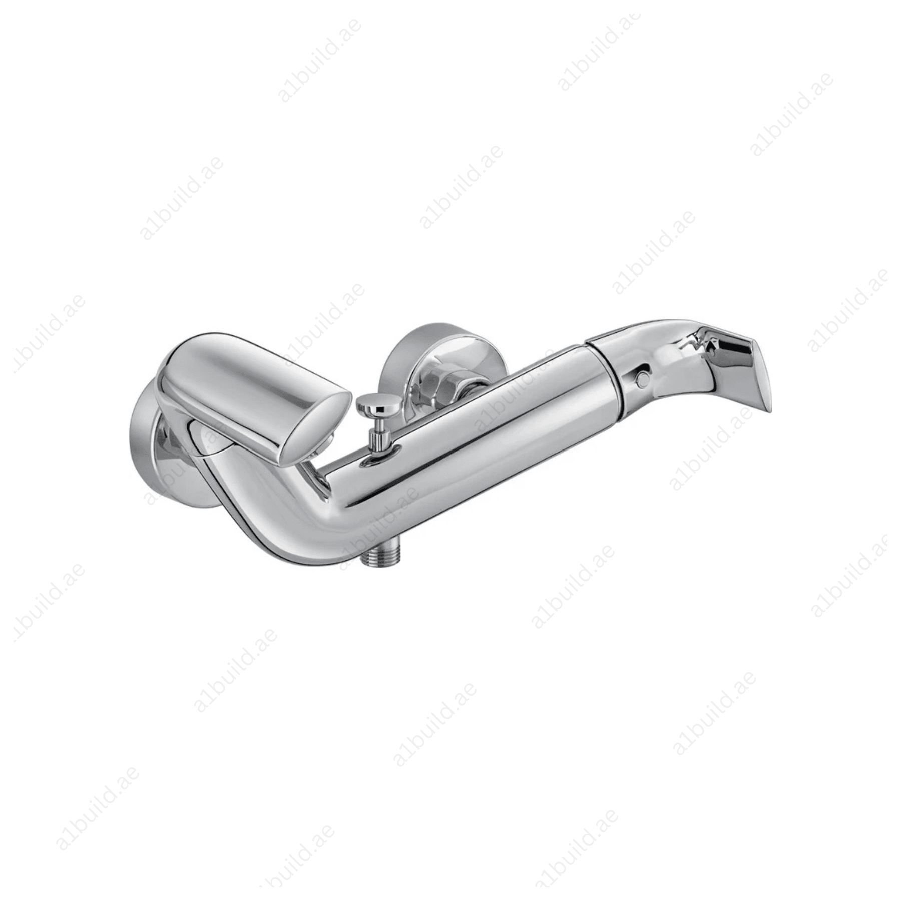 SWING Single Lever Bath and Shower Mixer | Chrome with Flow Regulator