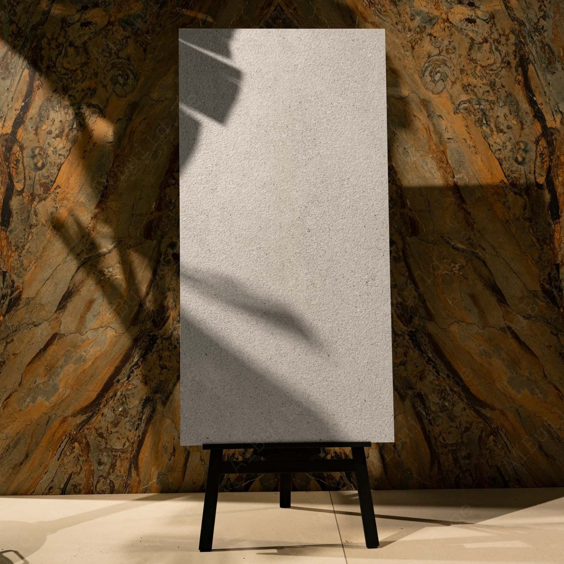 Sandy White (60X120cm 09mm Random Matt Finish Porcelain Indoor Floor & Wall Tiles)