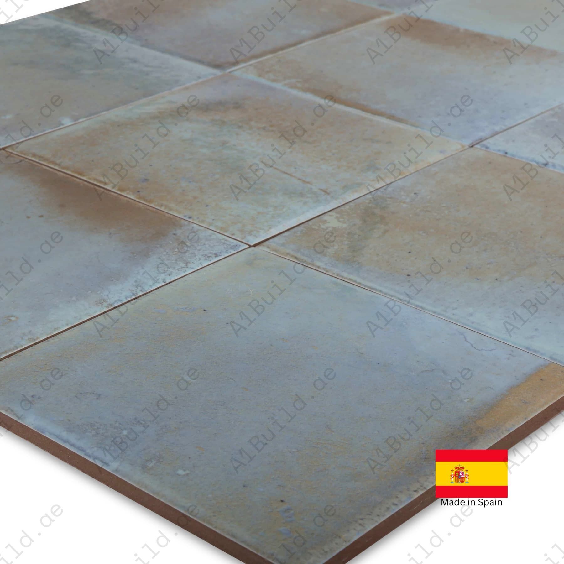 Sea Matt 15x15cm Spanish Porcelain Tiles – Indoor & Outdoor