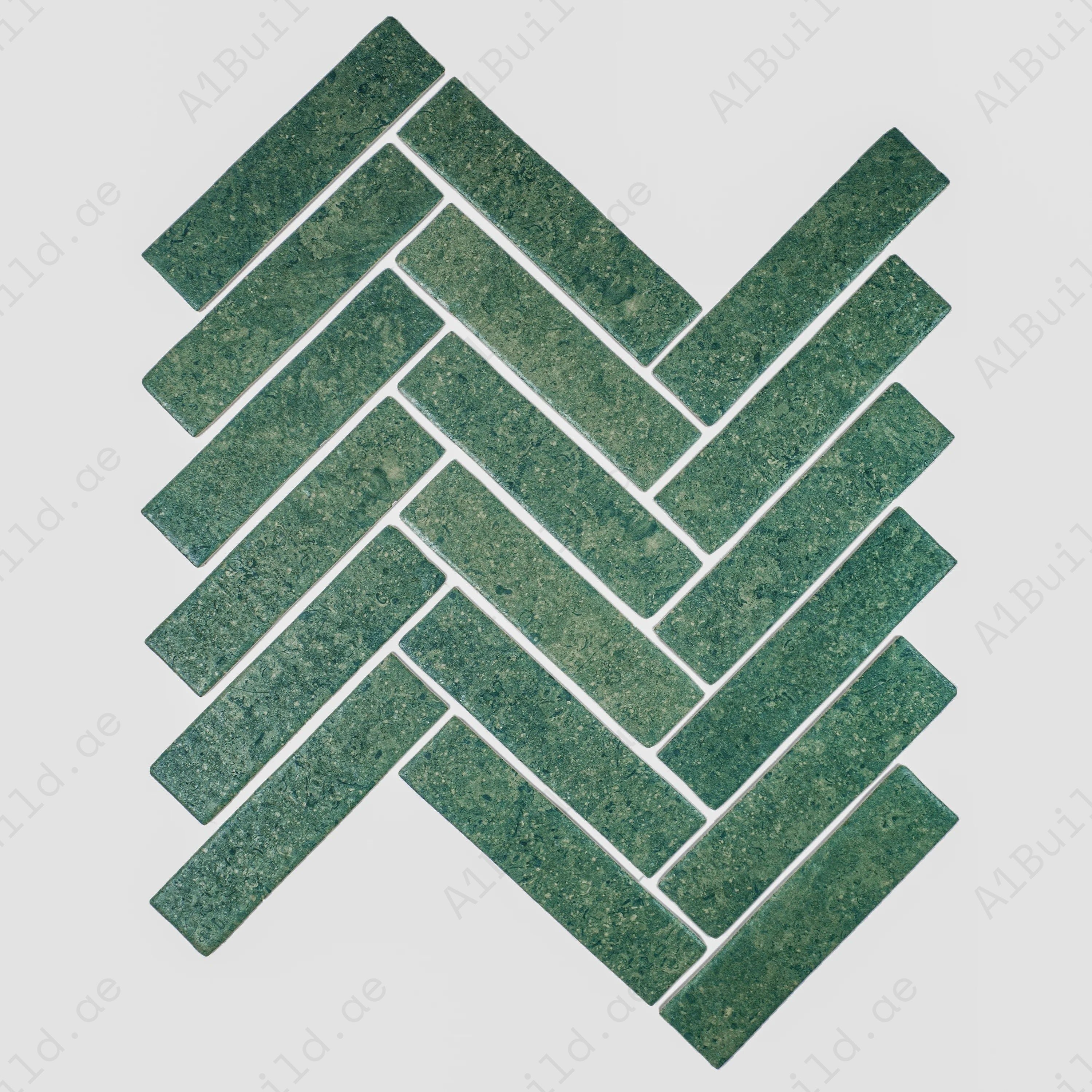 Sea green matte porcelain tiles with soft earthy tones. Durable, waterproof & scratch-resistant, perfect for walls, floors, backsplashes, and outdoor designs.