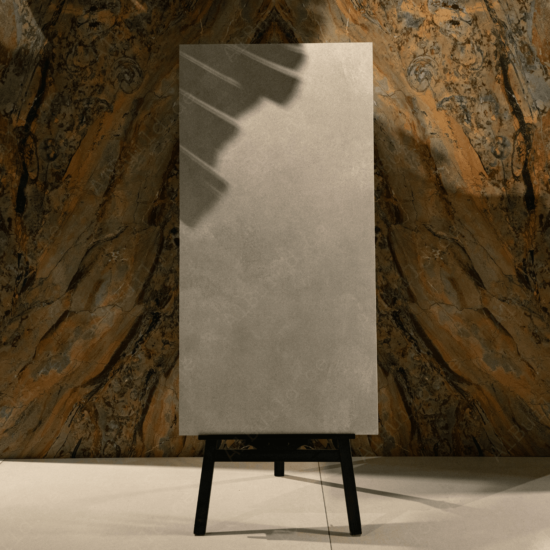 Shop AZURE GREY large format porcelain tile 60x120mm with a matt marble-look finish and 9MM thickness. Durable, scratch-resistant, and ideal for floors and walls. Perfect for stylish, glare-free modern interiors.

