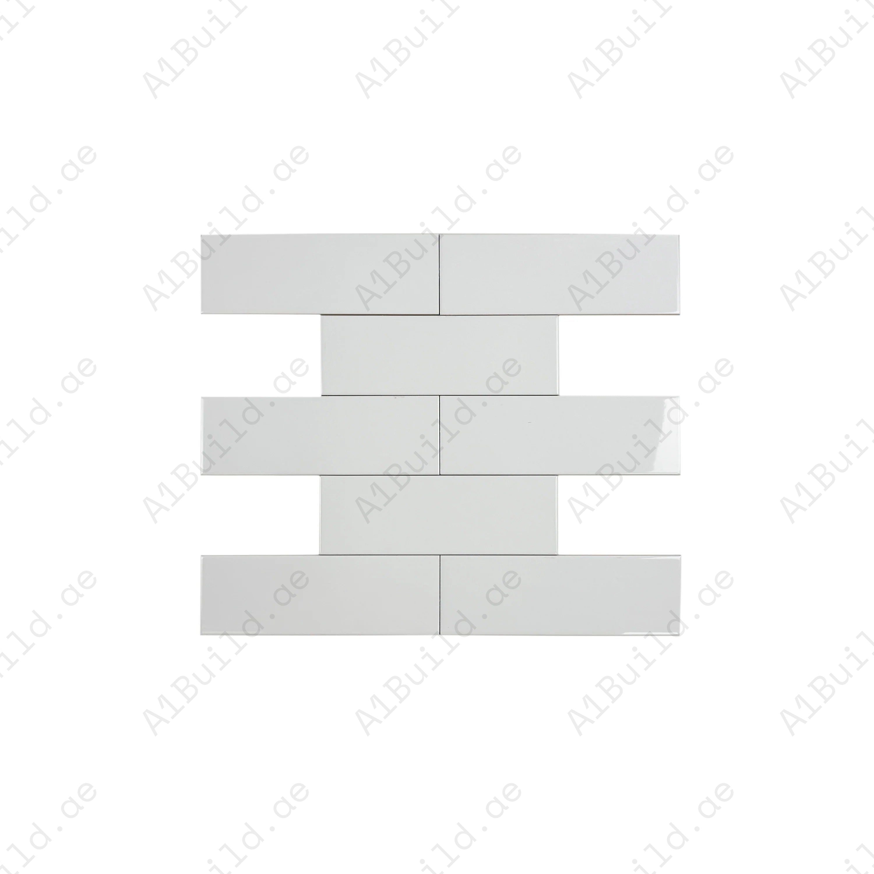 Shop Urban Luxe Milk White Glossy Flat Ceramic Tile. Durable, stylish, and easy to clean – perfect for kitchens, bathrooms, accent walls, and contemporary interiors.