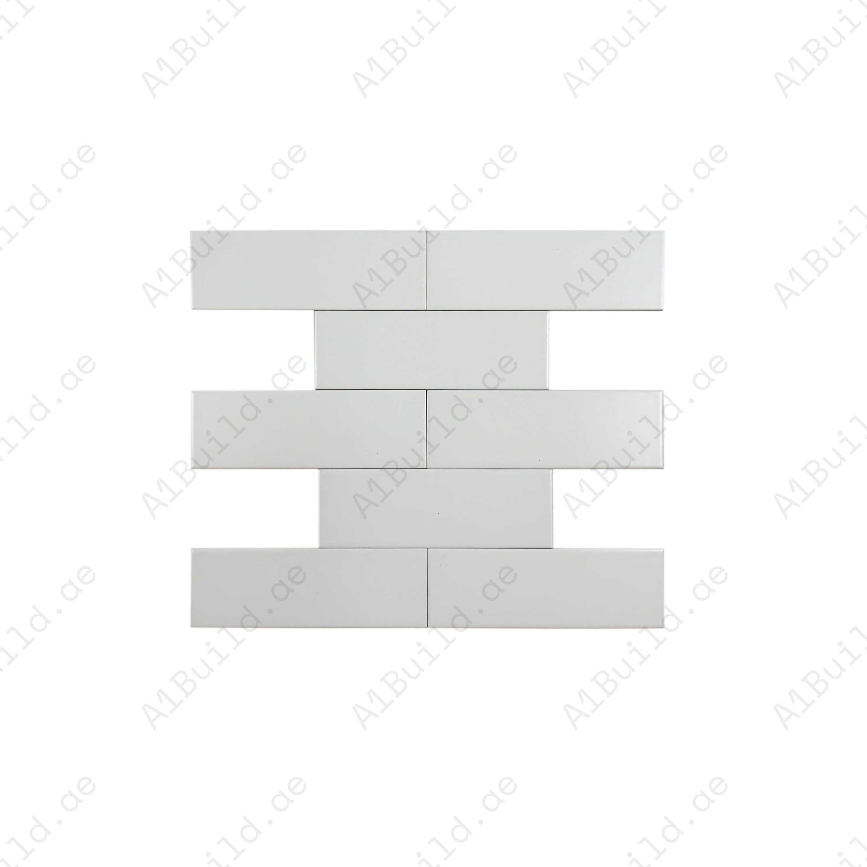 Shop Urban Luxe White Matt Flat Ceramic Tile (100x300 mm) – sleek, durable, and low-maintenance. Perfect for bathrooms, kitchens, and feature wall designs.