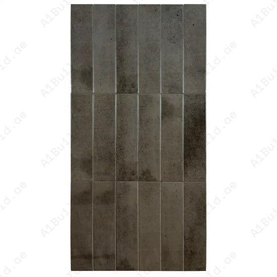 Shop Venetian Dream Coffee Brown Glossy Porcelain Tile (75x300 mm) – durable, waterproof, and elegant. Ideal for bathrooms, kitchens, walls, and interiors.