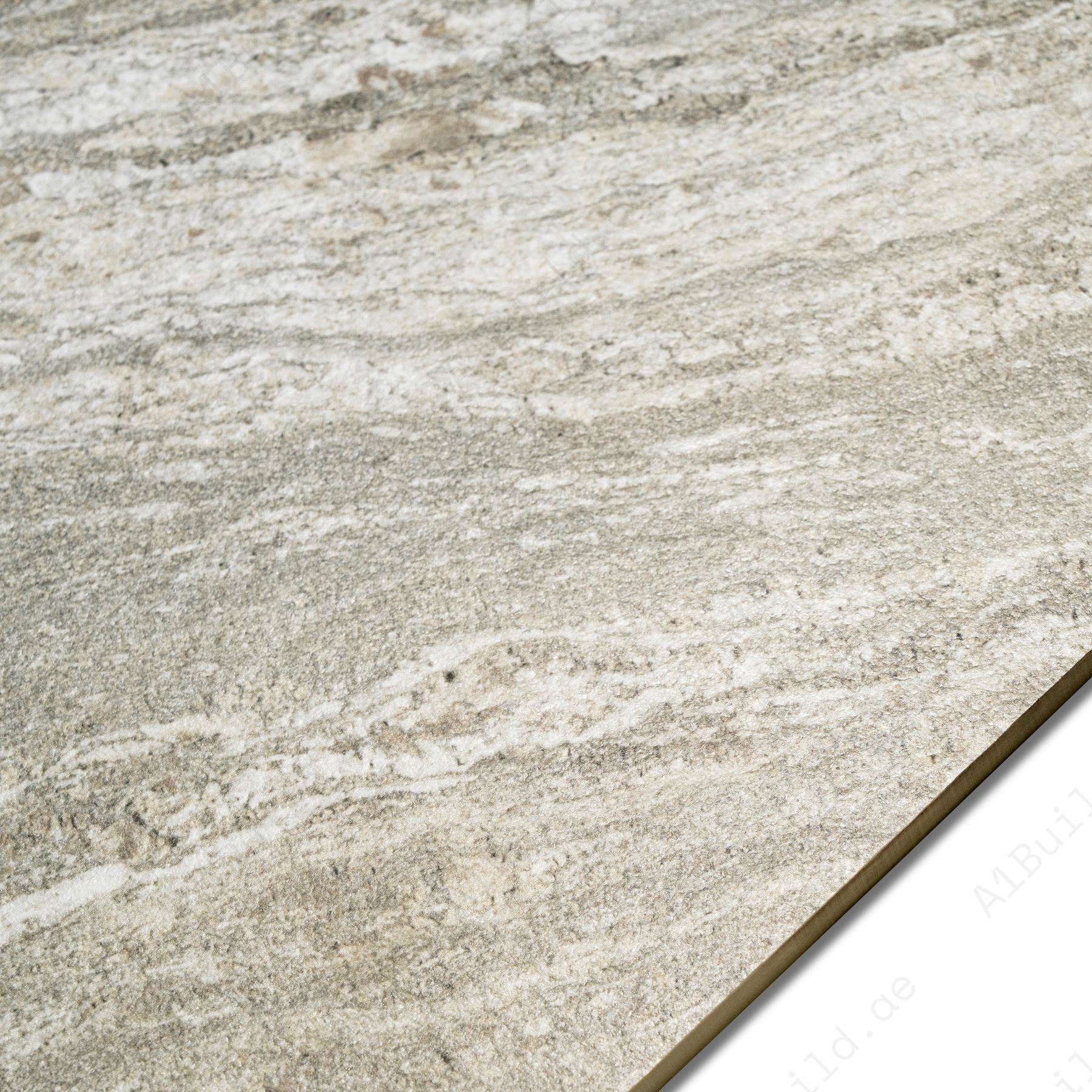 Siena Verde matt stone effect porcelain tile 60x120cm with 9mm thickness features soft green tones and a calm natural matt finish.