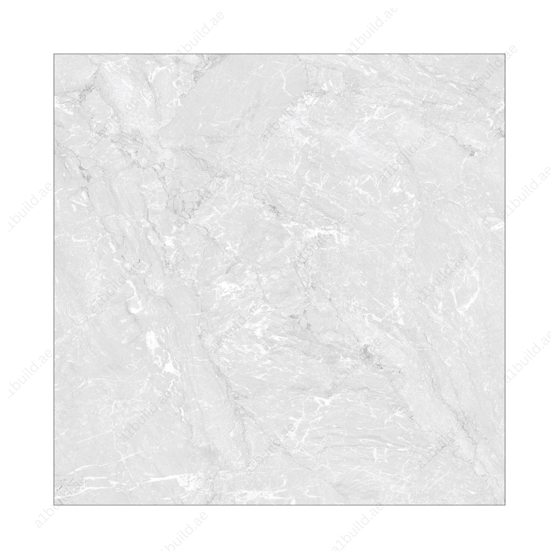 Silver Fume (120X120cm 09mm Random Polished Porcelain Tiles for Indoor Spaces)